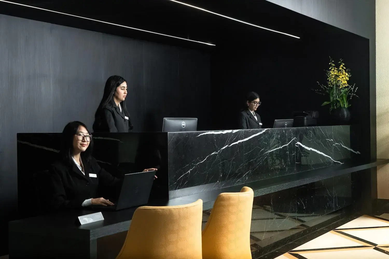 Lobby or reception in George V Casa Branca Lobby or reception in George V Casa Branca