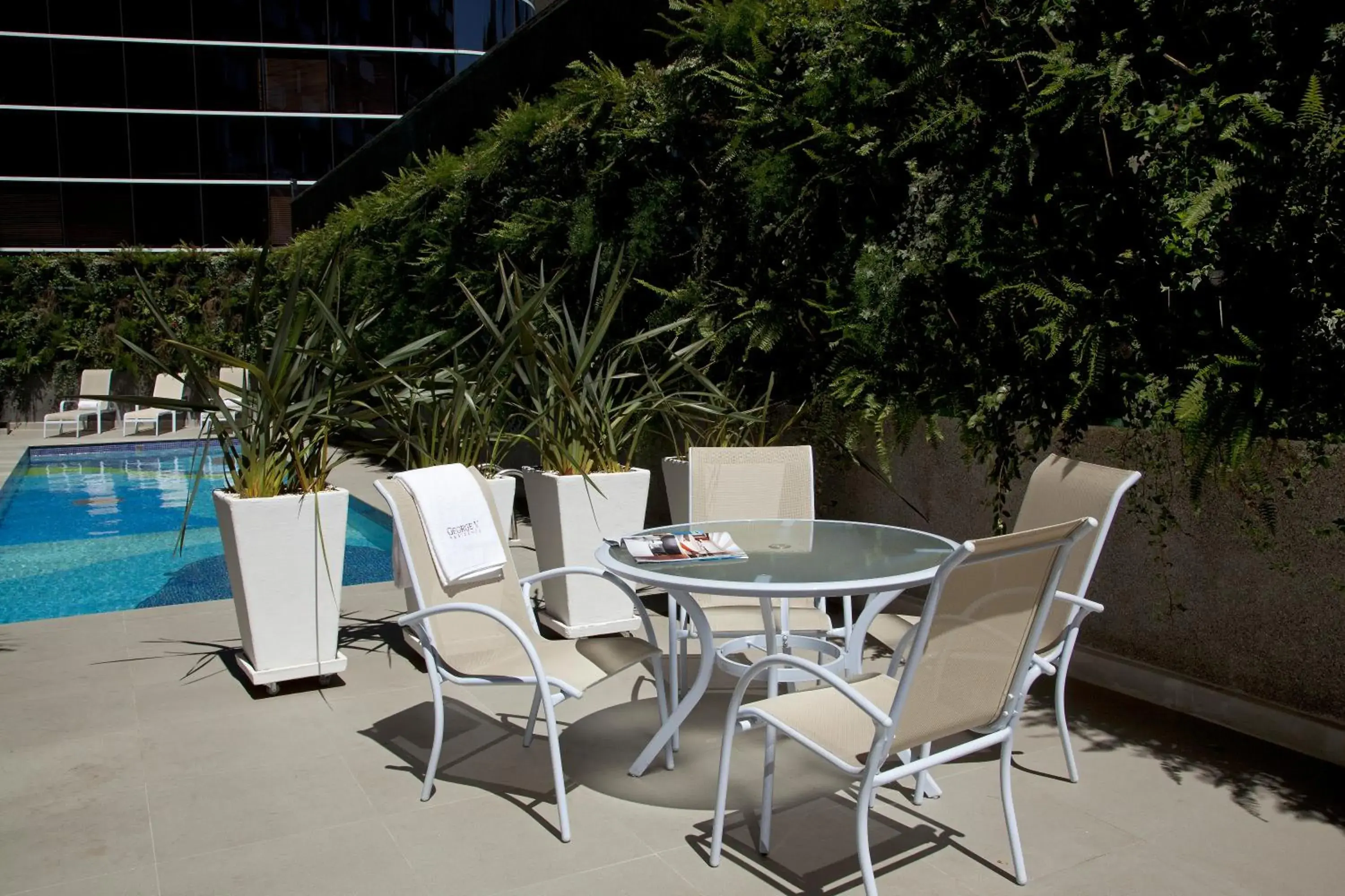 Pool view in George V Alto De Pinheiros Pool view in George V Alto De Pinheiros