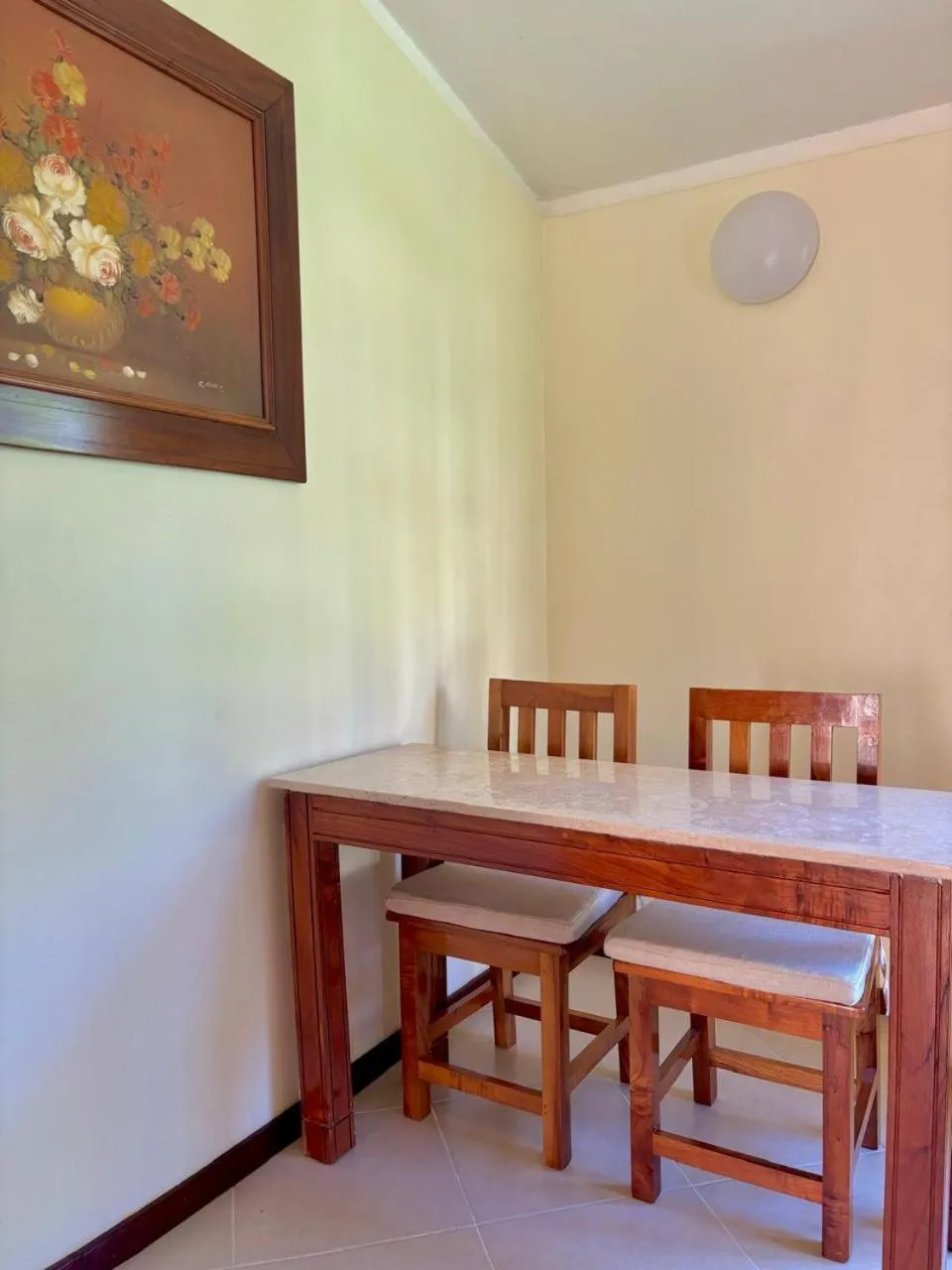 Dining area in Hotel Nututun Palenque