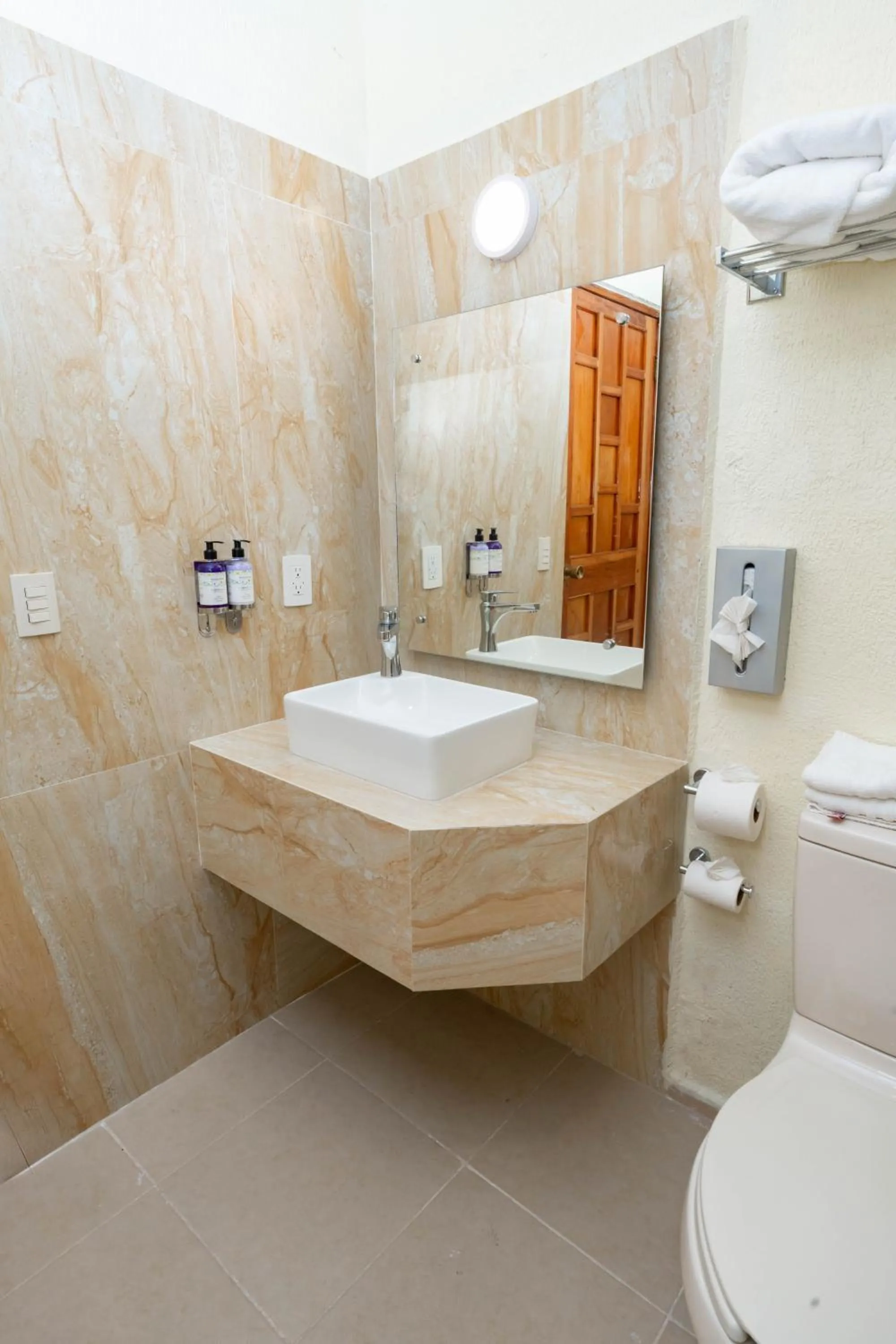 Bathroom in Hotel Nututun Palenque