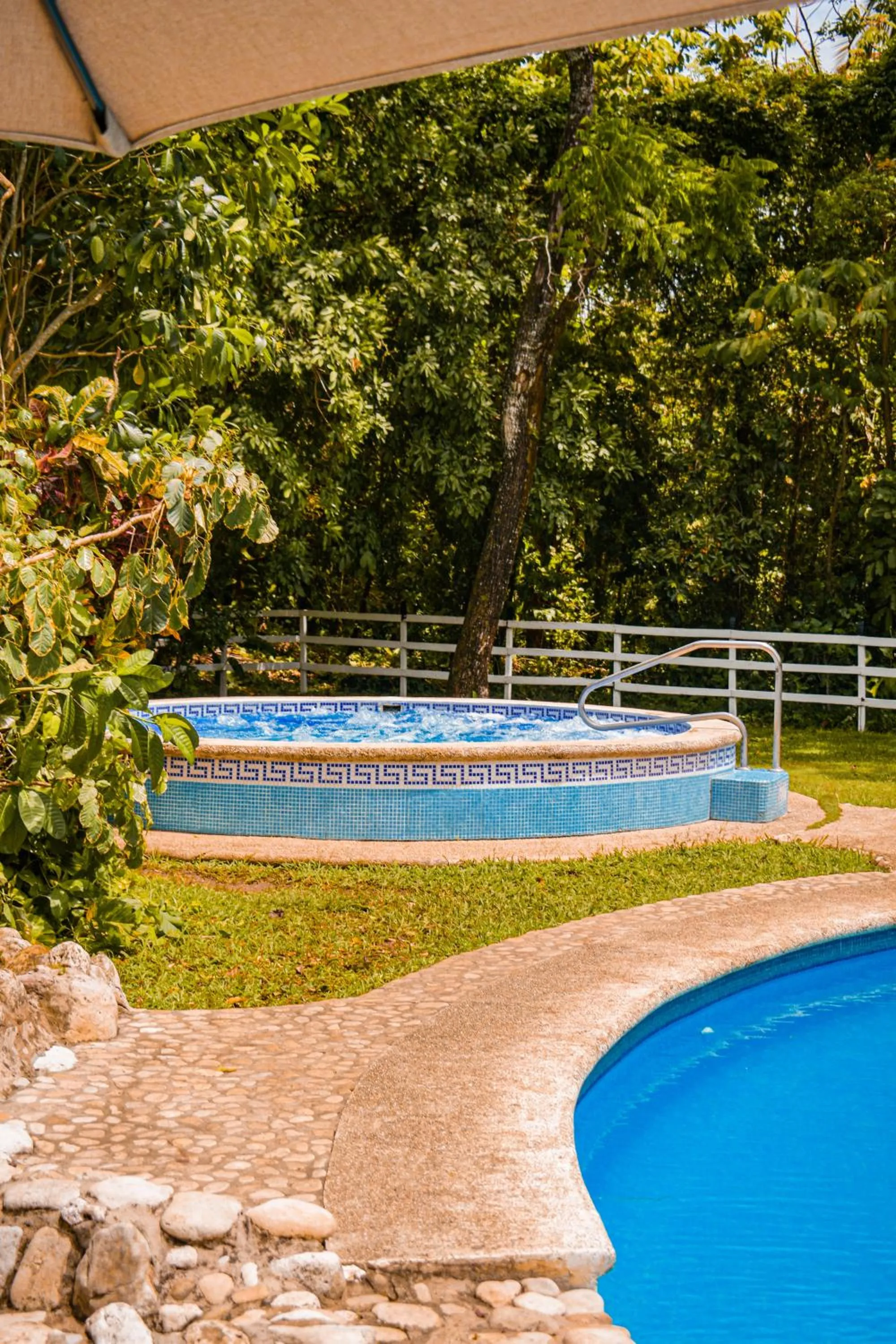 Hot Tub in Hotel Nututun Palenque