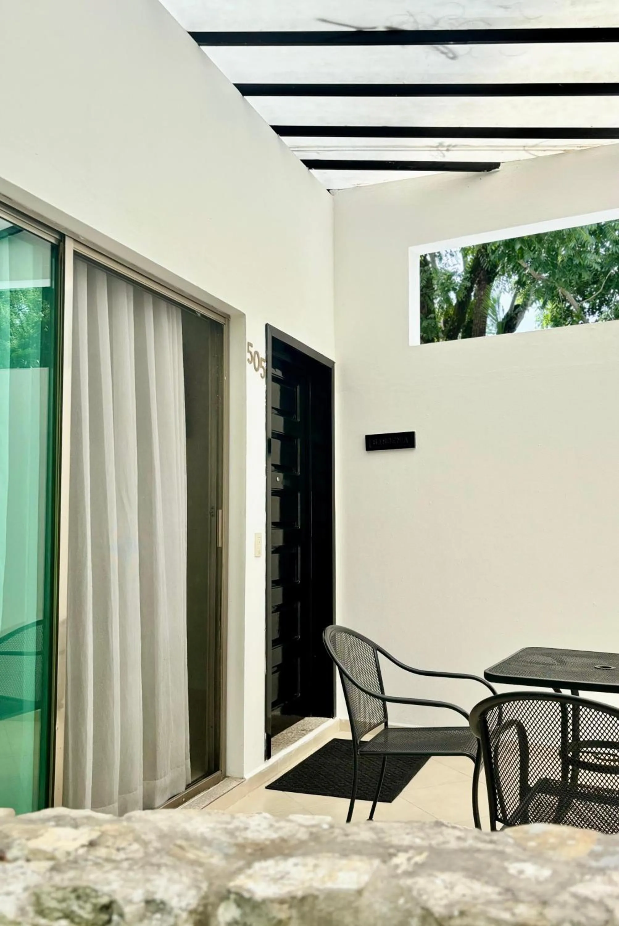 Balcony/Terrace in Hotel Nututun Palenque