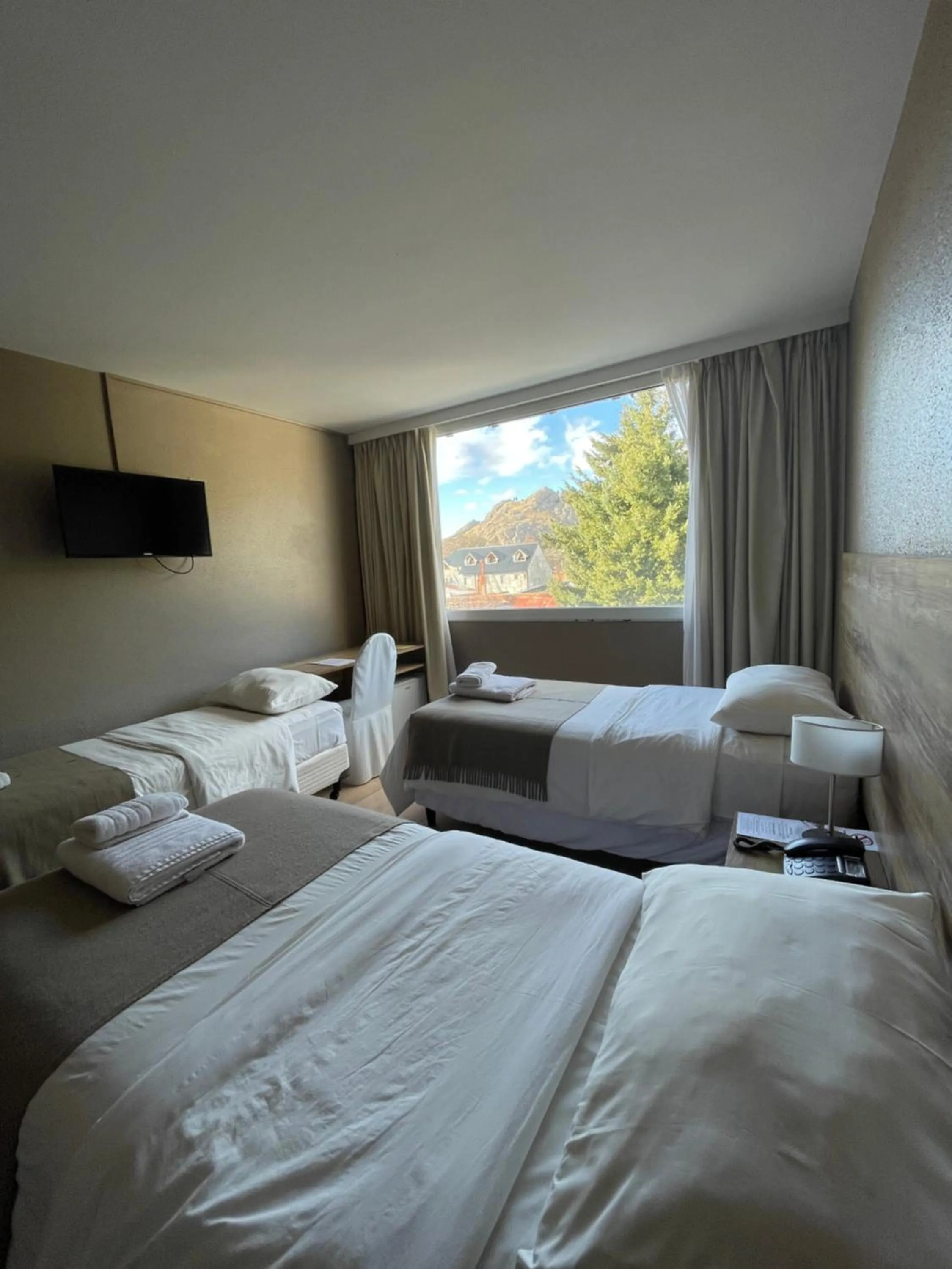 Bed in Hotel Tehuelche