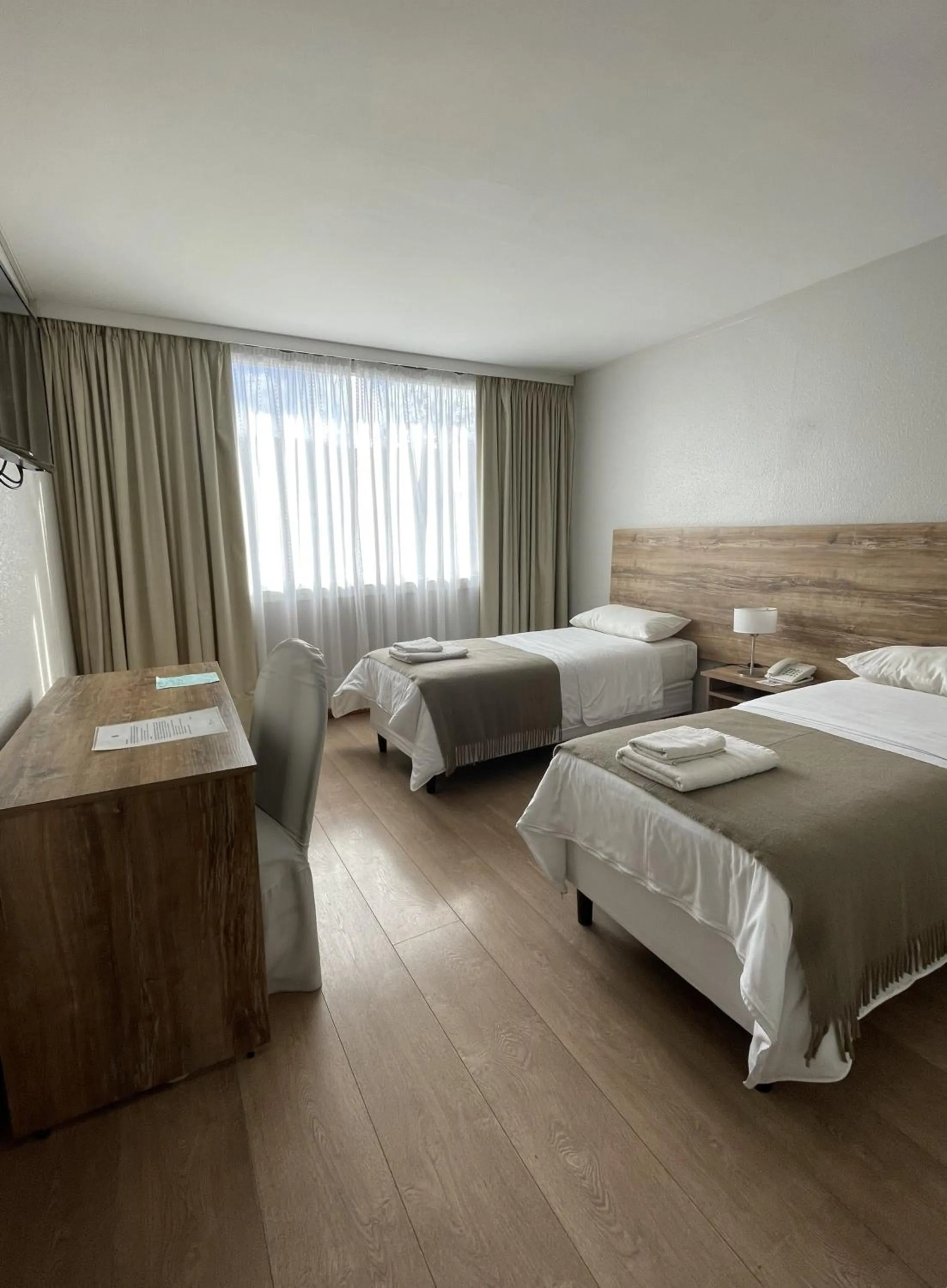 Bed in Hotel Tehuelche