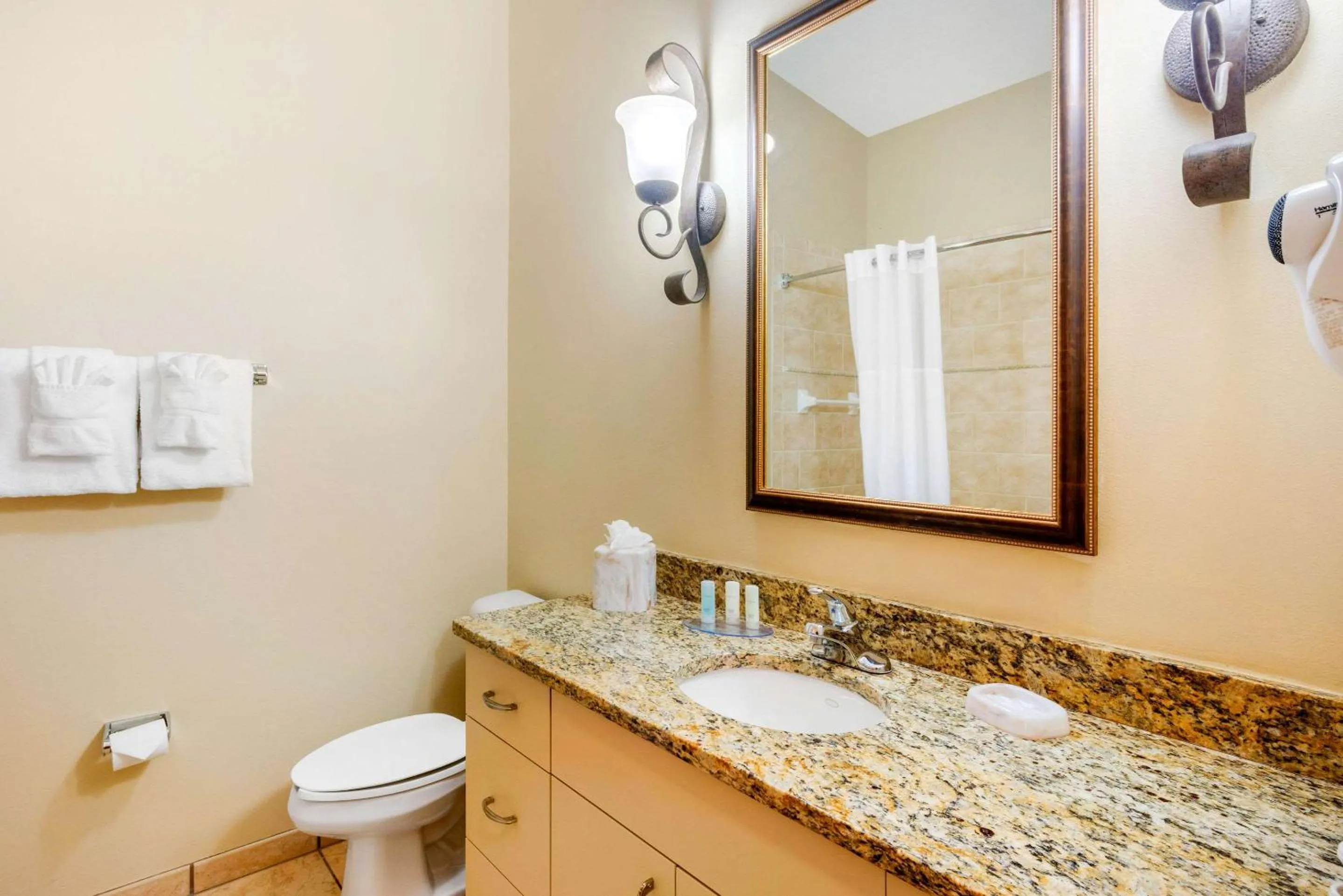 Bathroom in Clarion Inn Ormond Beach at Destination Daytona