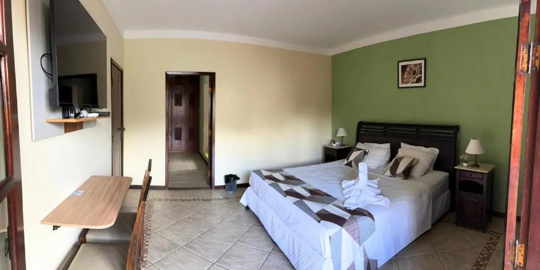 Bed in Pousada Finlândia
