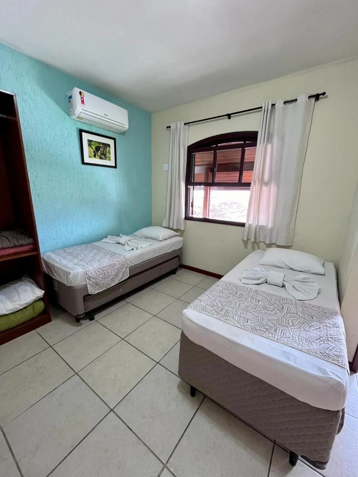 Bed in Pousada Finlândia