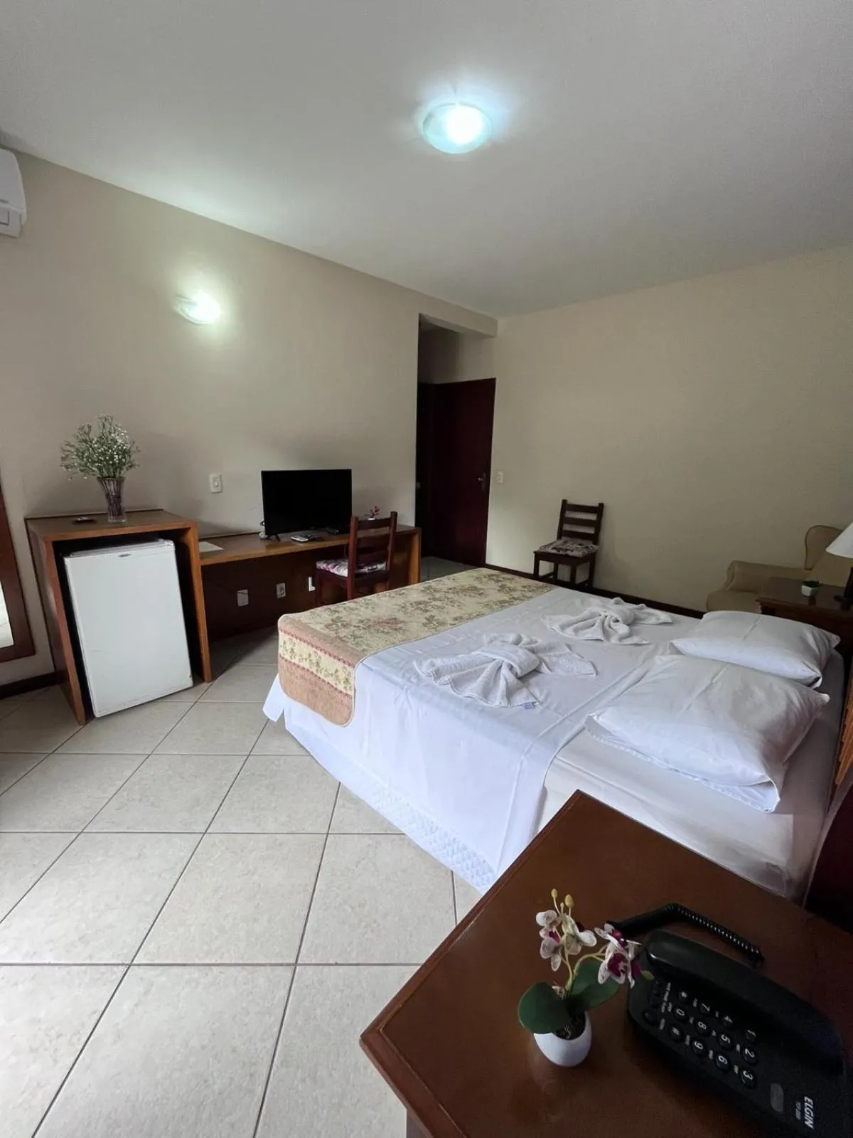 Bed in Pousada Finlândia