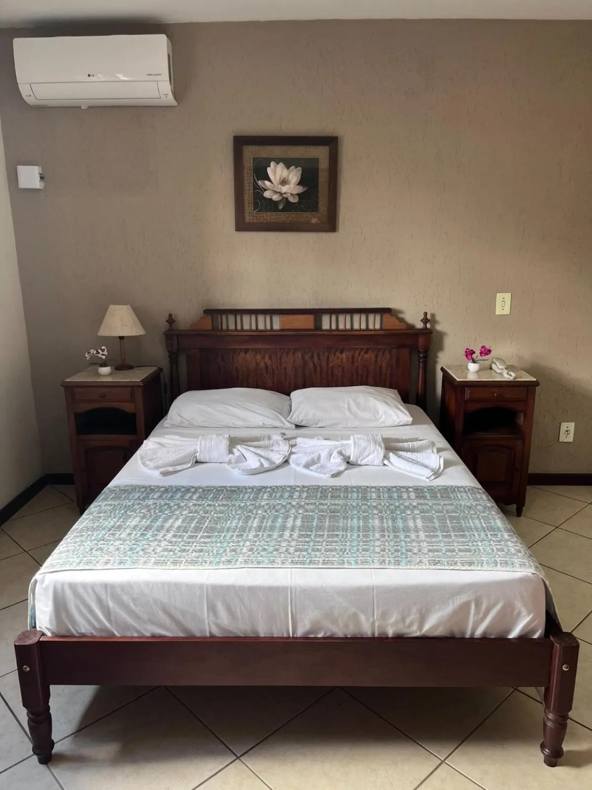 Bed in Pousada Finlândia