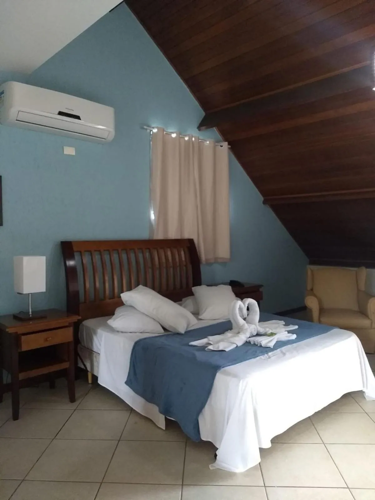 Bed in Pousada Finlândia