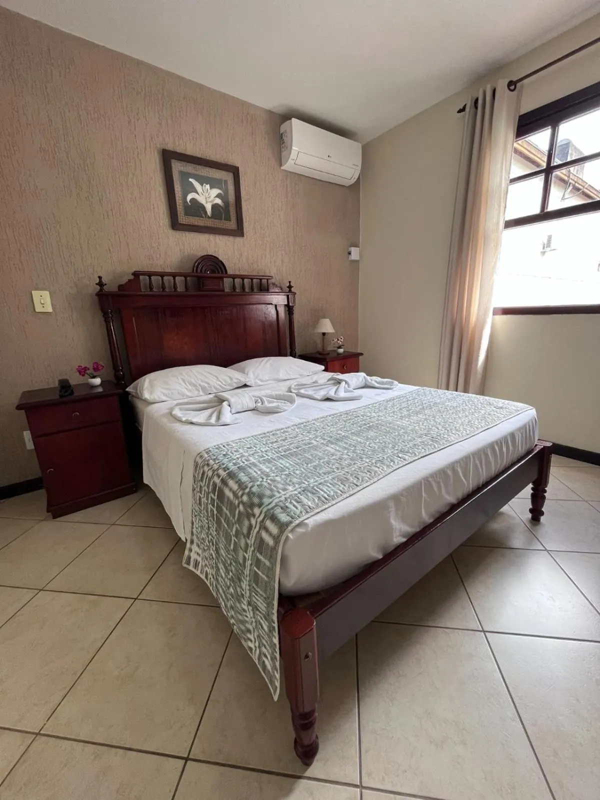 Bed in Pousada Finlândia