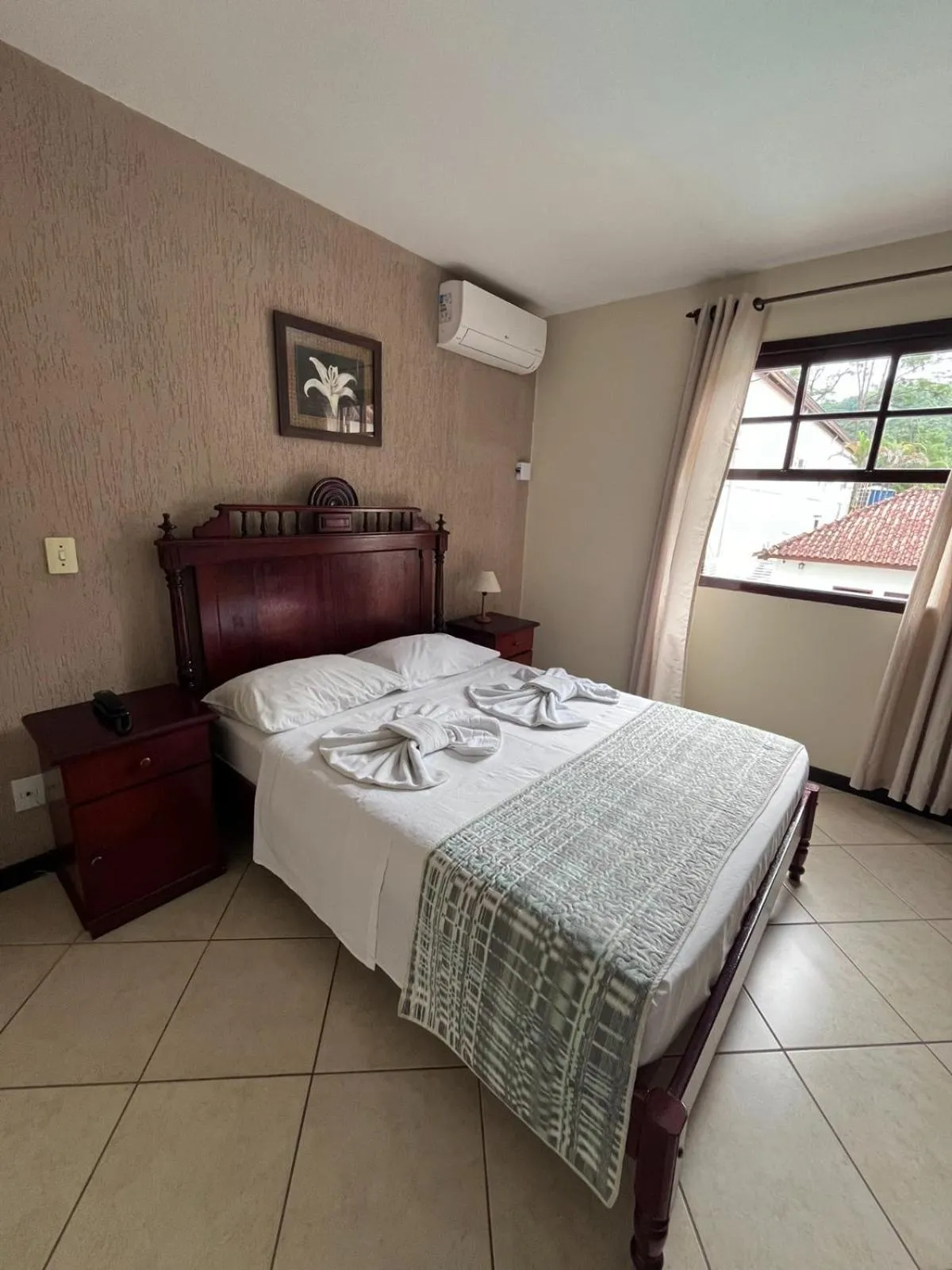Bed in Pousada Finlândia