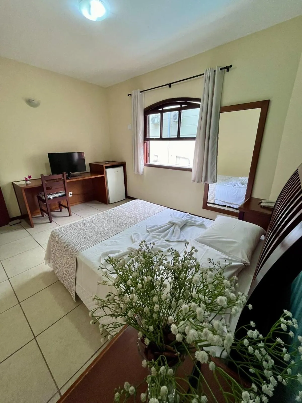 Bed in Pousada Finlândia