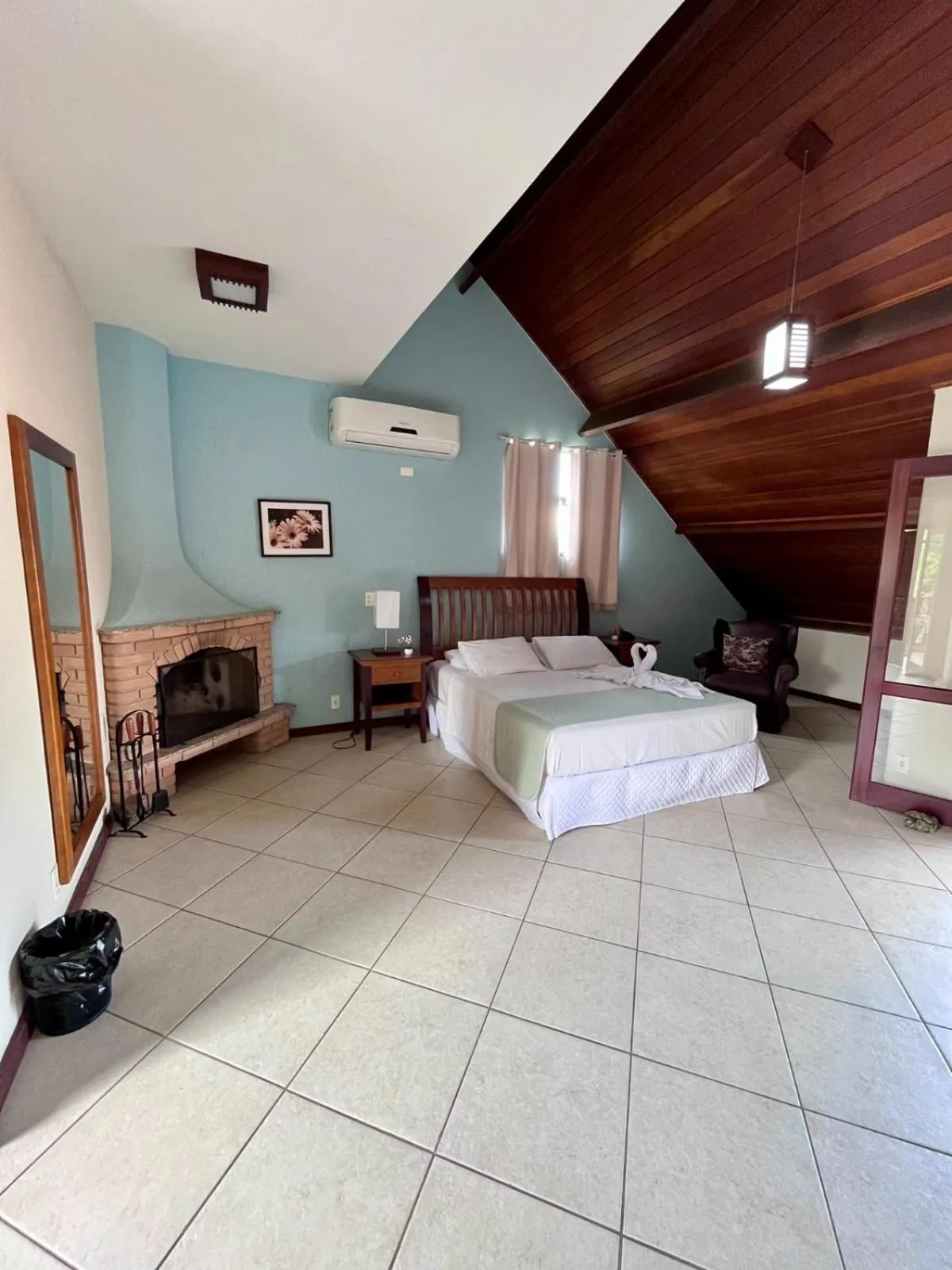 Bed in Pousada Finlândia