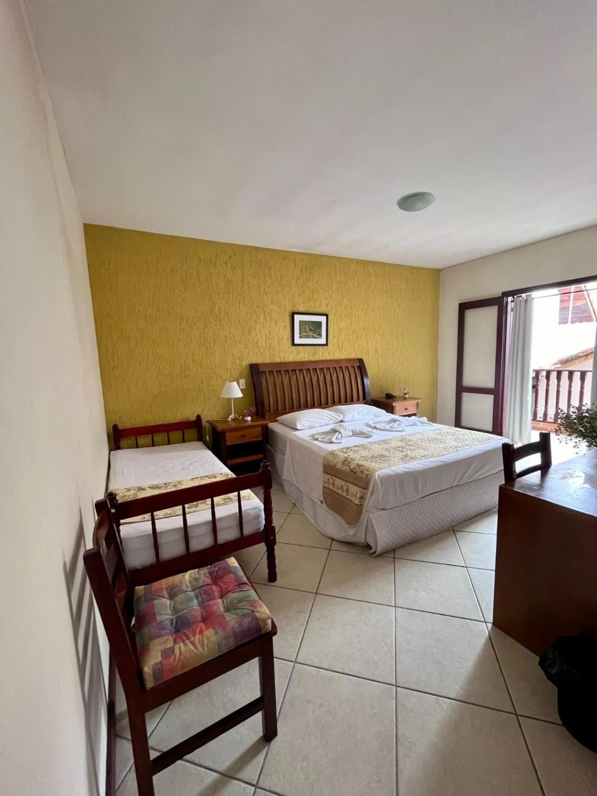 Bed in Pousada Finlândia