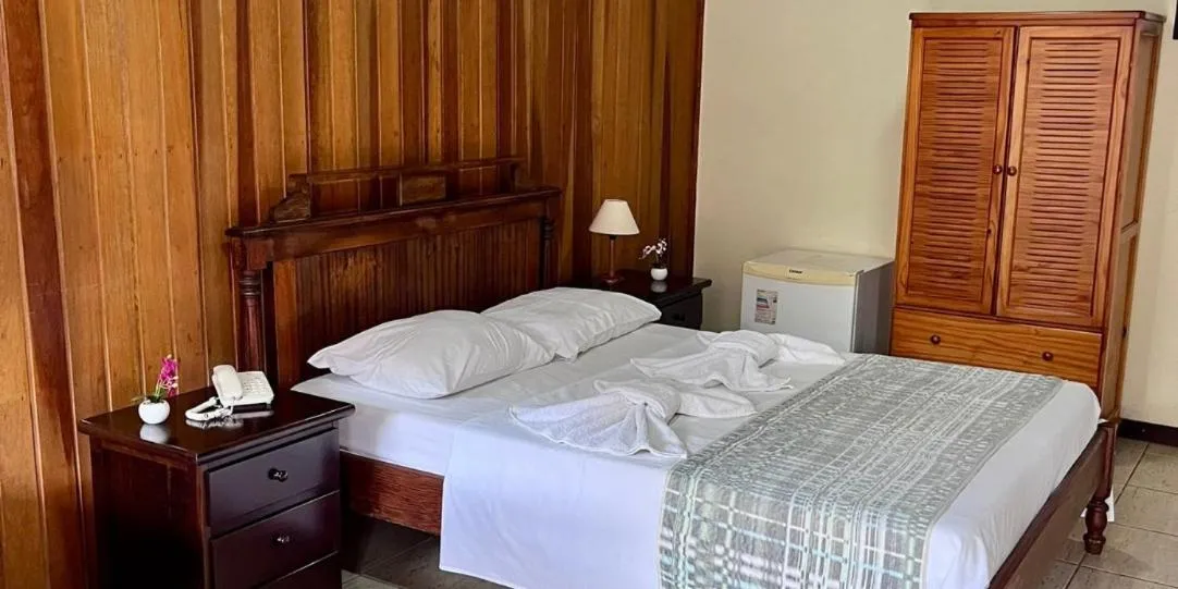Bed in Pousada Finlândia