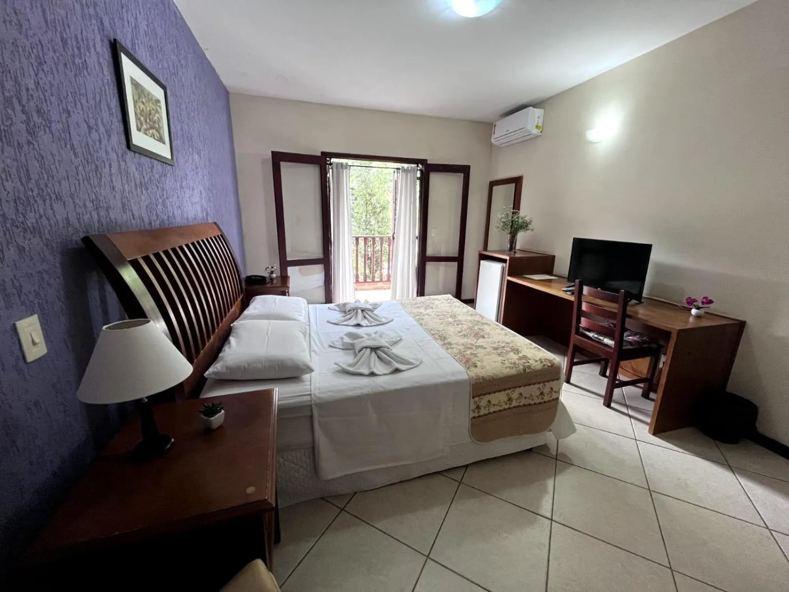 Bed in Pousada Finlândia