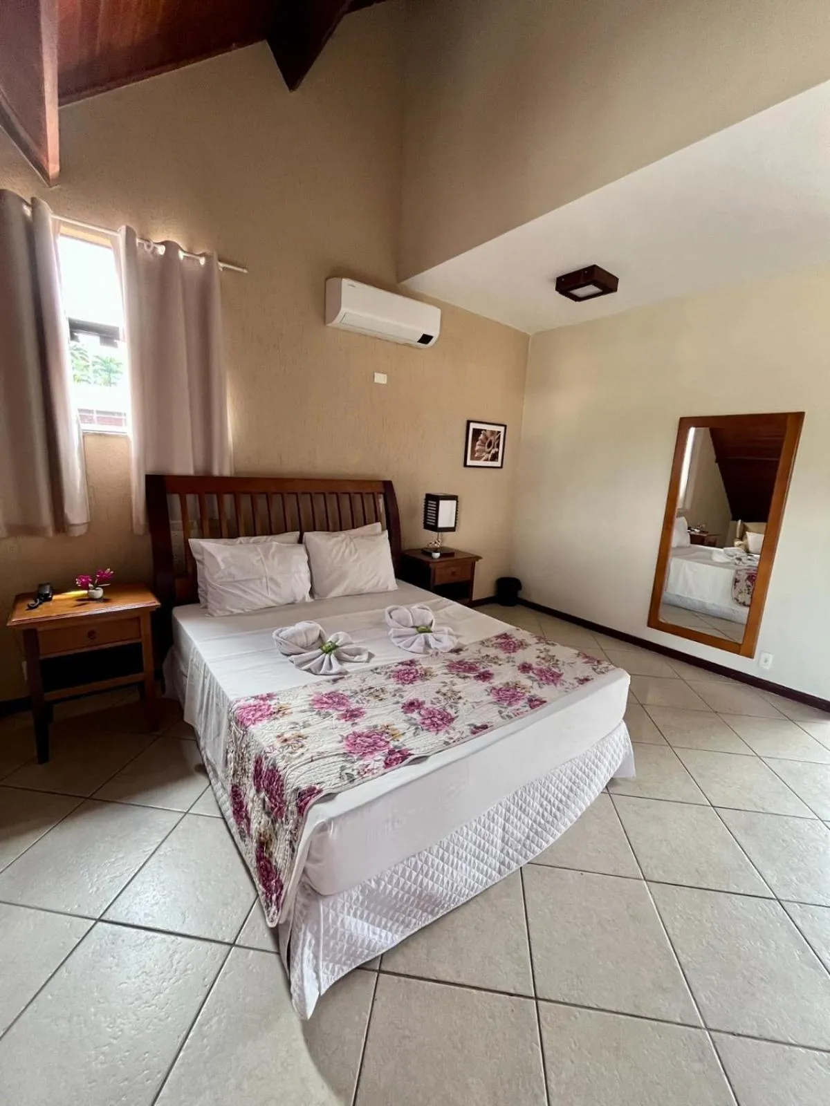 Bed in Pousada Finlândia