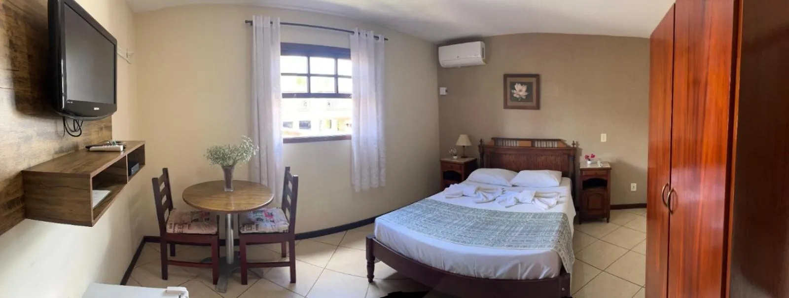 Bed in Pousada Finlândia