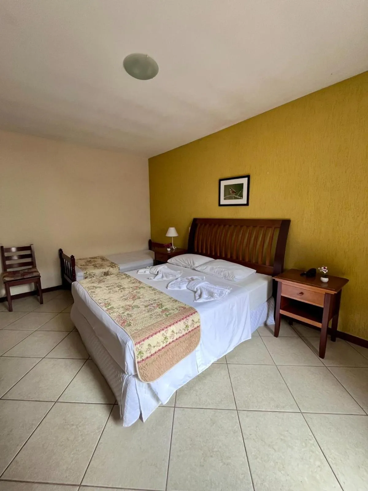 Bed in Pousada Finlândia