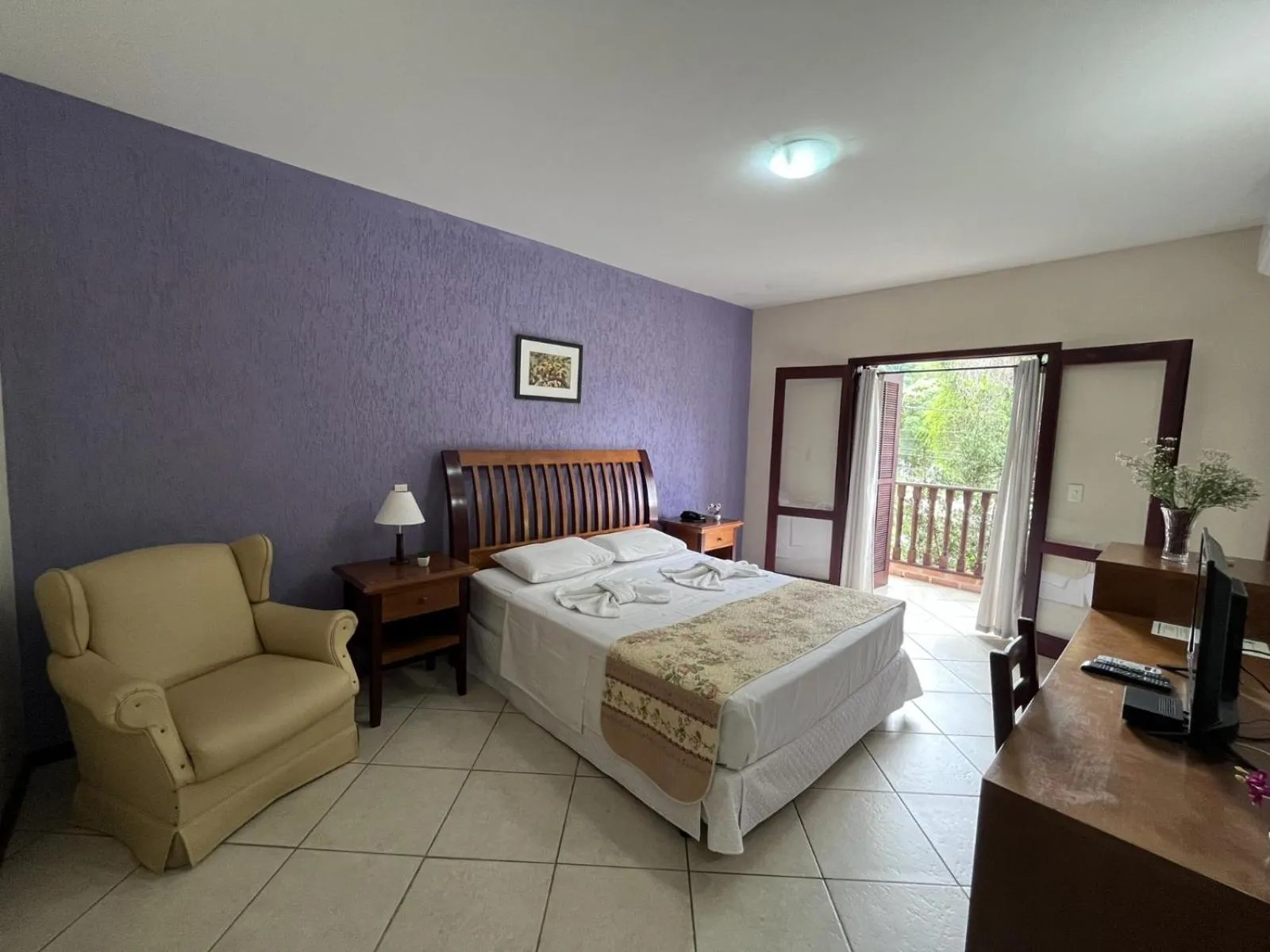 Bed in Pousada Finlândia