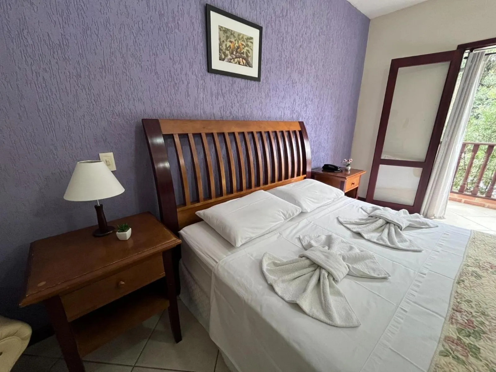 Bed in Pousada Finlândia