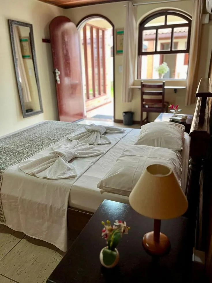 Bed in Pousada Finlândia