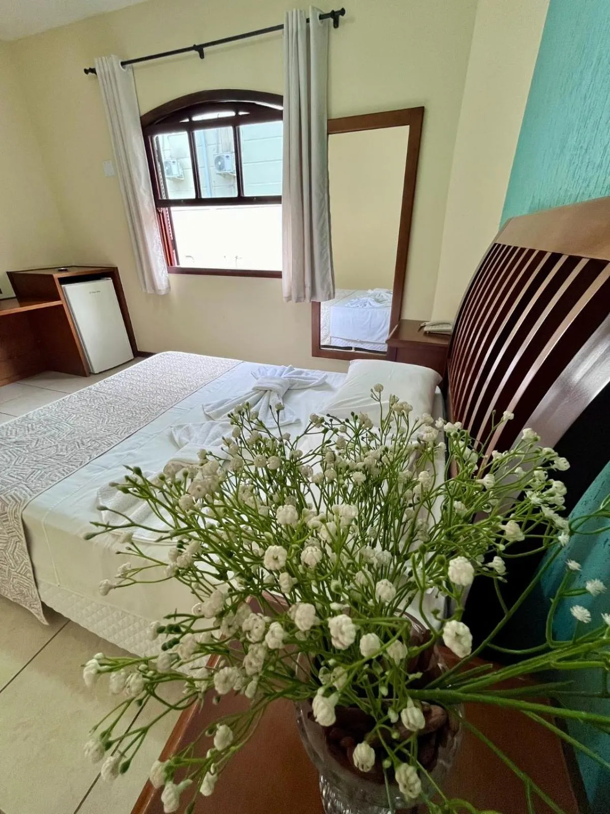 Bed in Pousada Finlândia