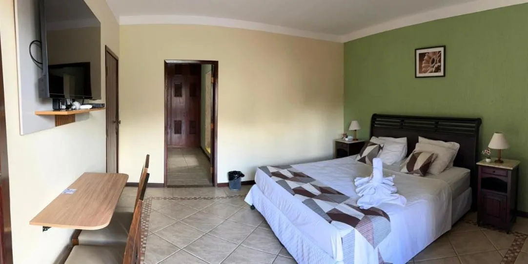 Bed in Pousada Finlândia
