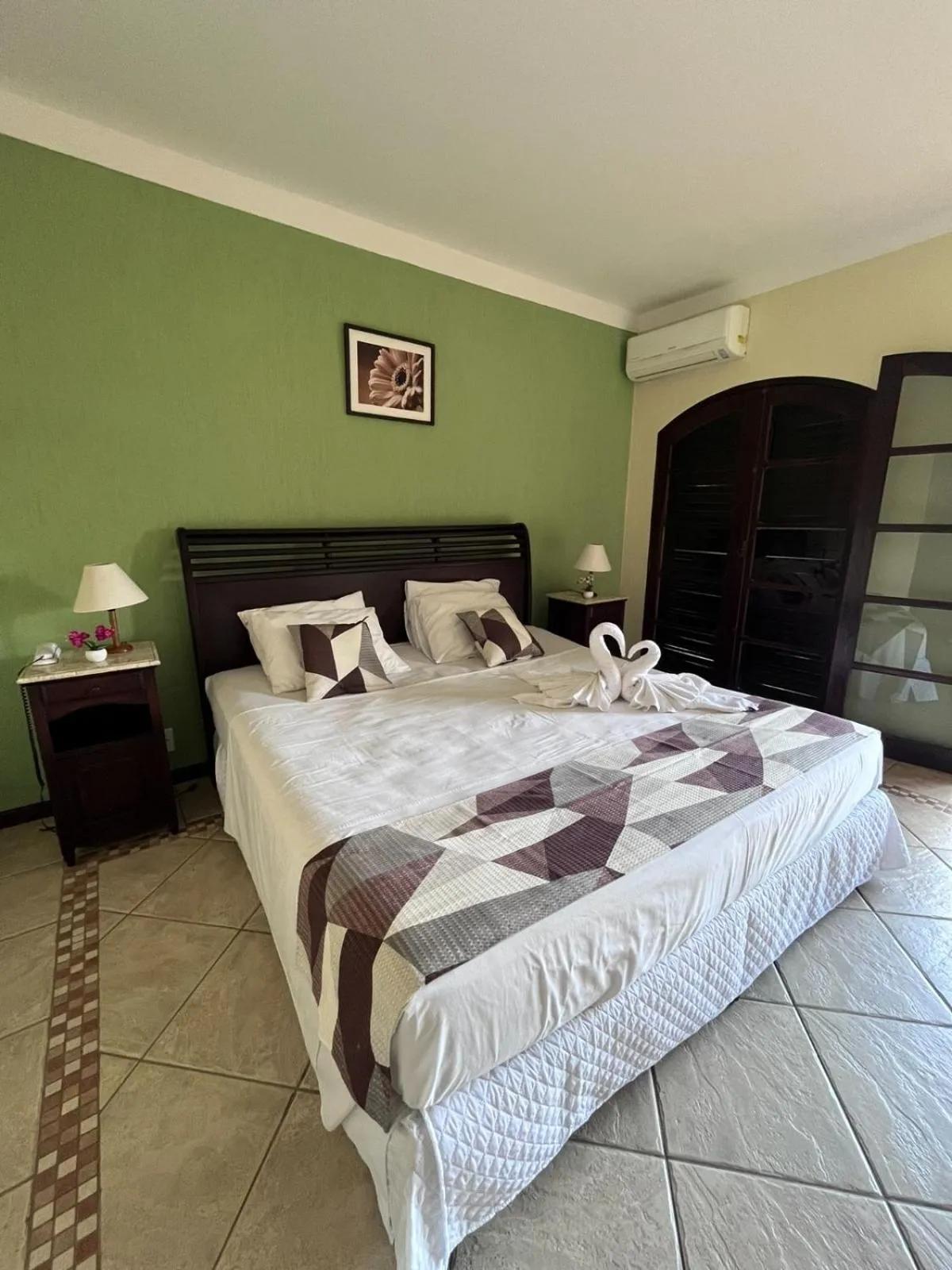Bed in Pousada Finlândia