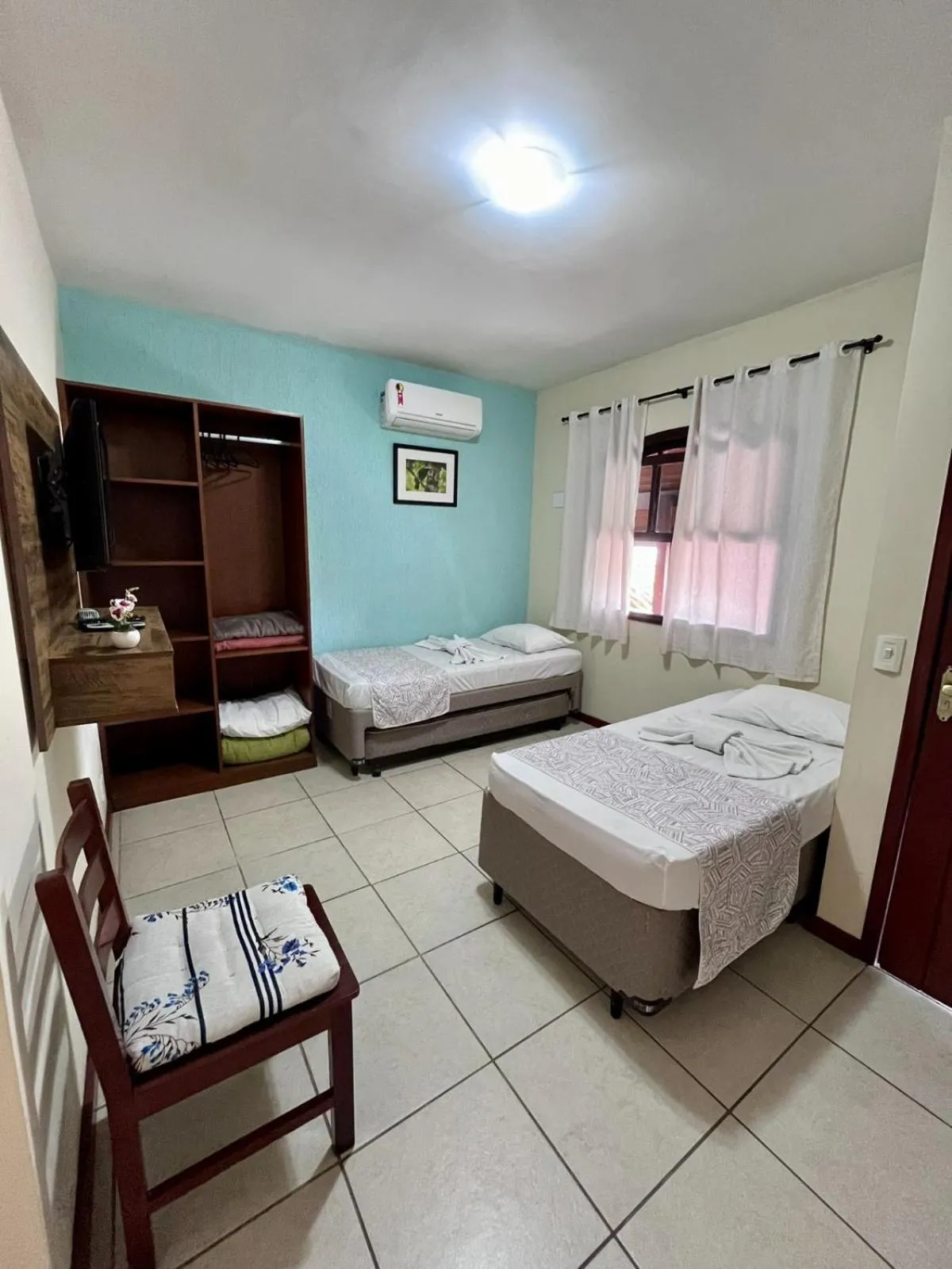 Bed in Pousada Finlândia