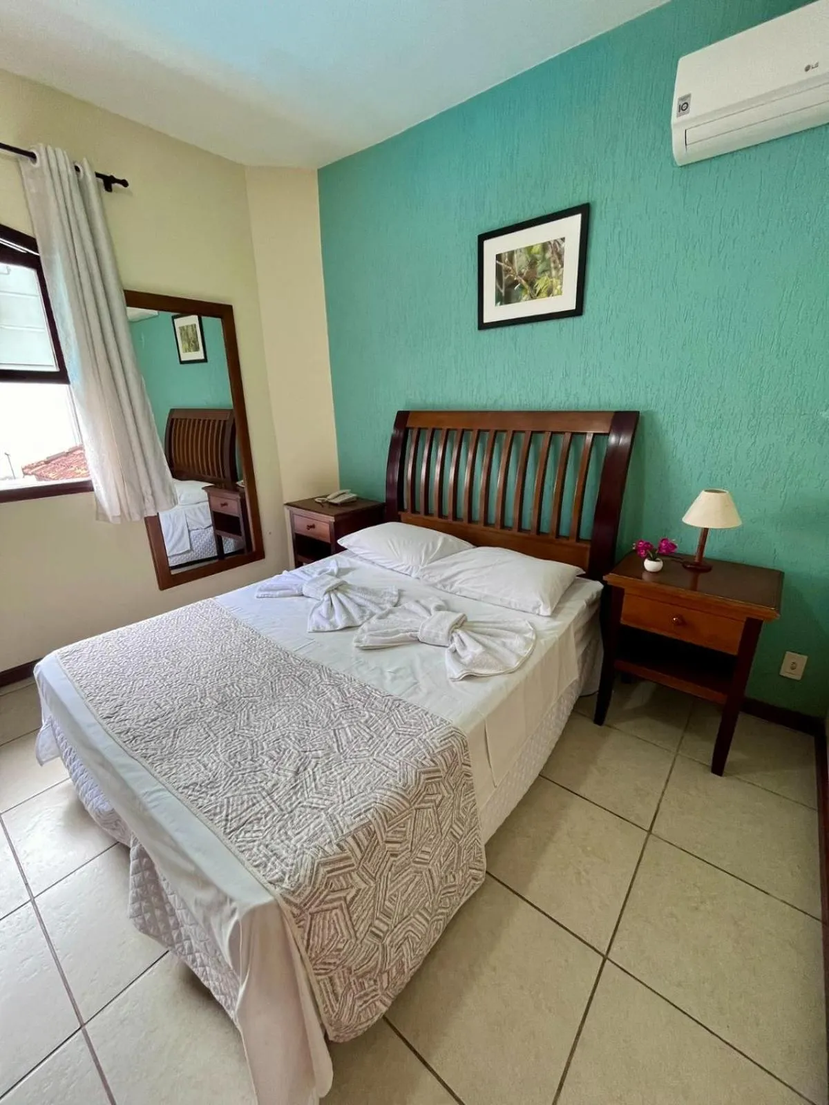 Bed in Pousada Finlândia