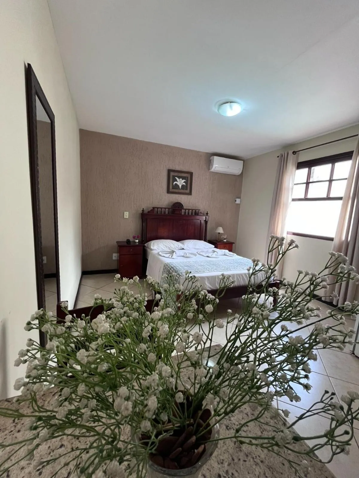 Bed in Pousada Finlândia