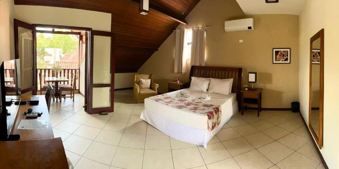 Bed in Pousada Finlândia