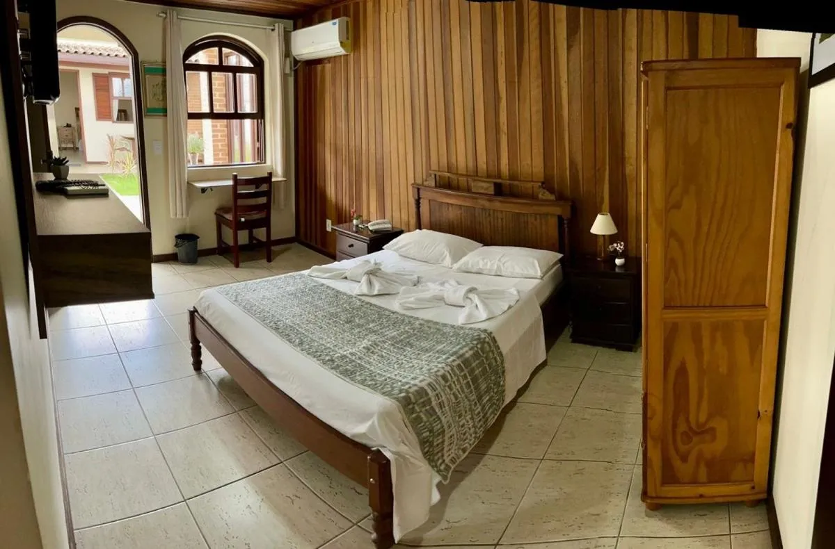Bed in Pousada Finlândia