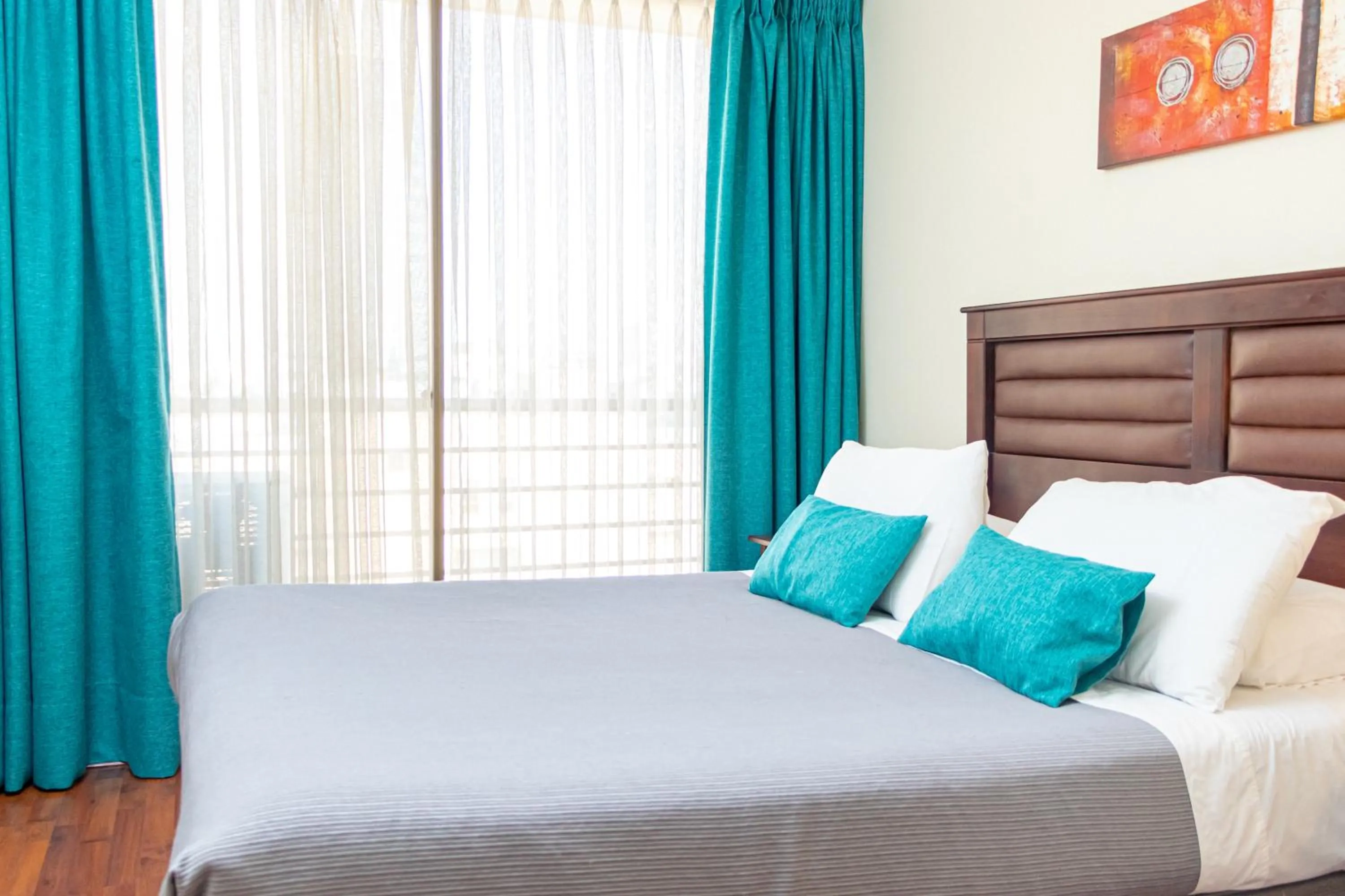 Bed in Departamentos Amoblados Torre Tagle