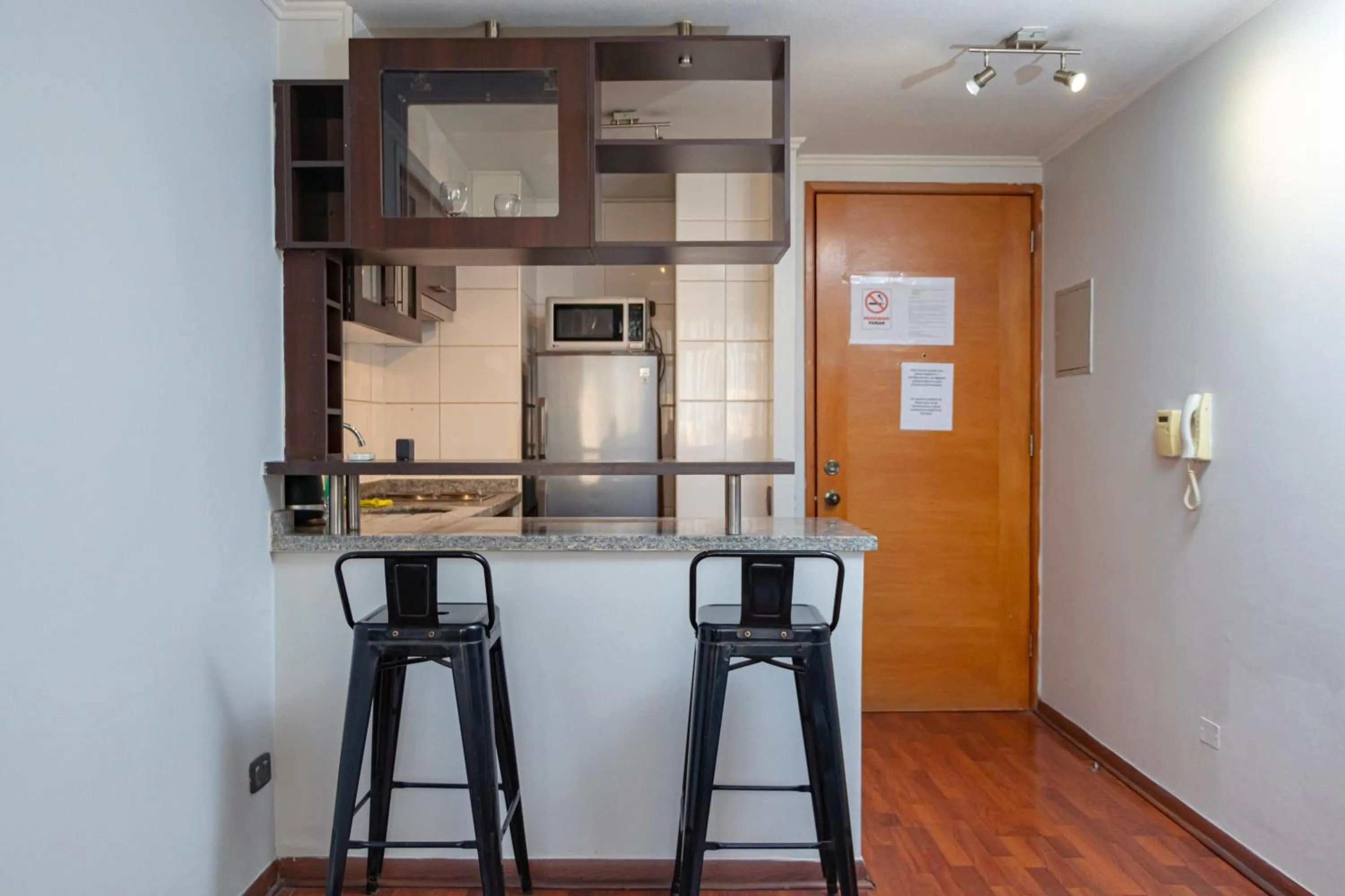 Kitchen or kitchenette in Departamentos Amoblados Torre Tagle