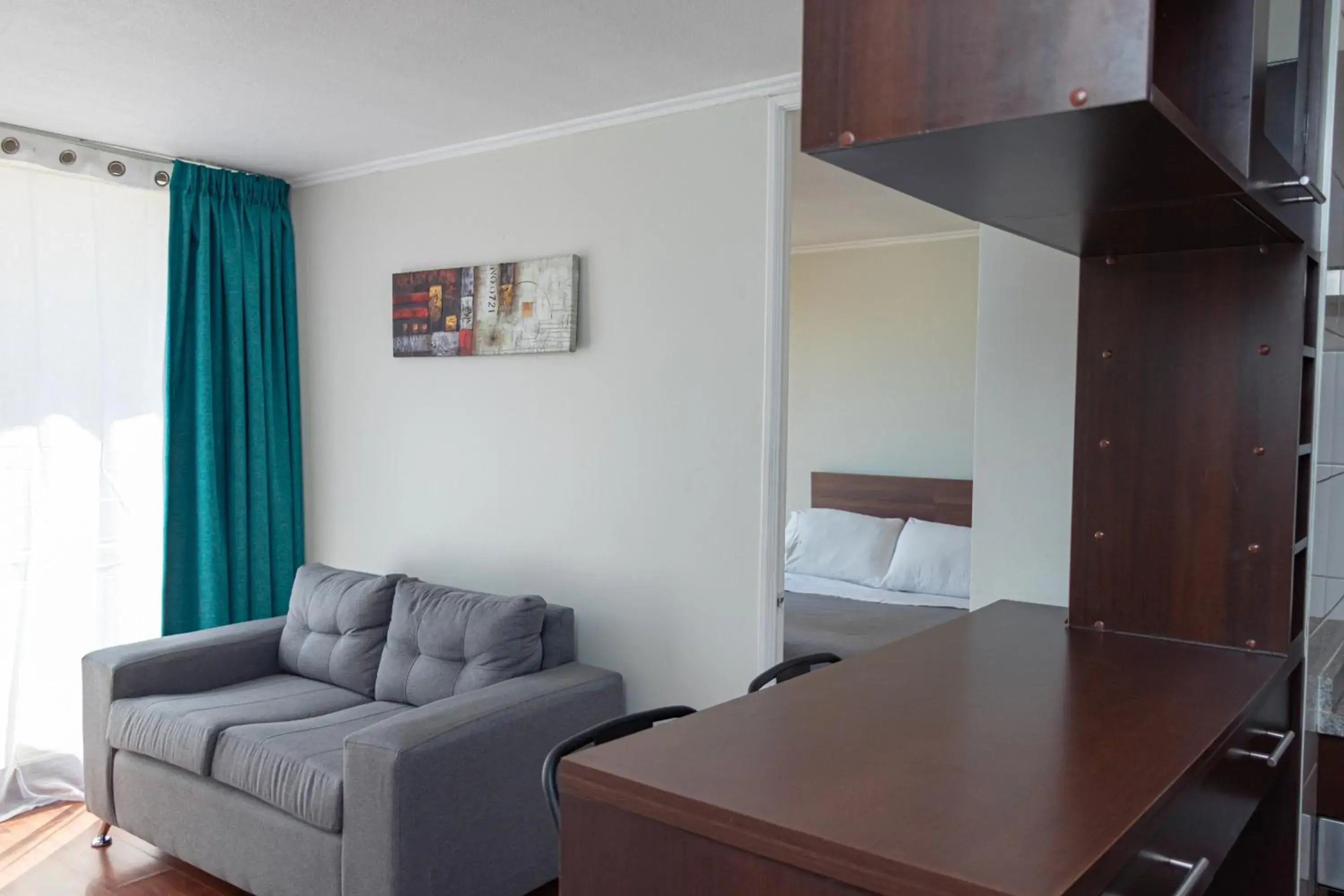 Living room, Bed in Departamentos Amoblados Torre Tagle Living room, Bed in Departamentos Amoblados Torre Tagle