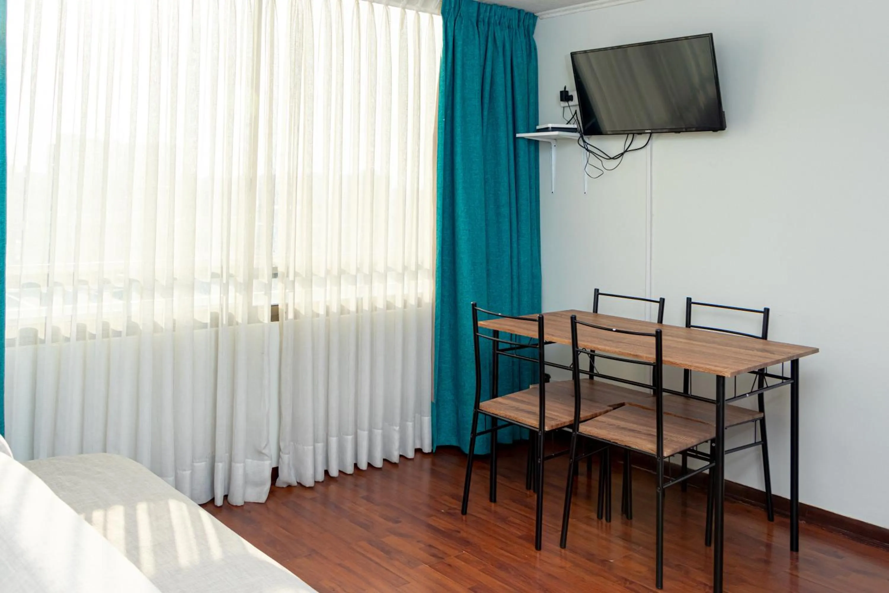 TV and multimedia, Bed in Departamentos Amoblados Torre Tagle