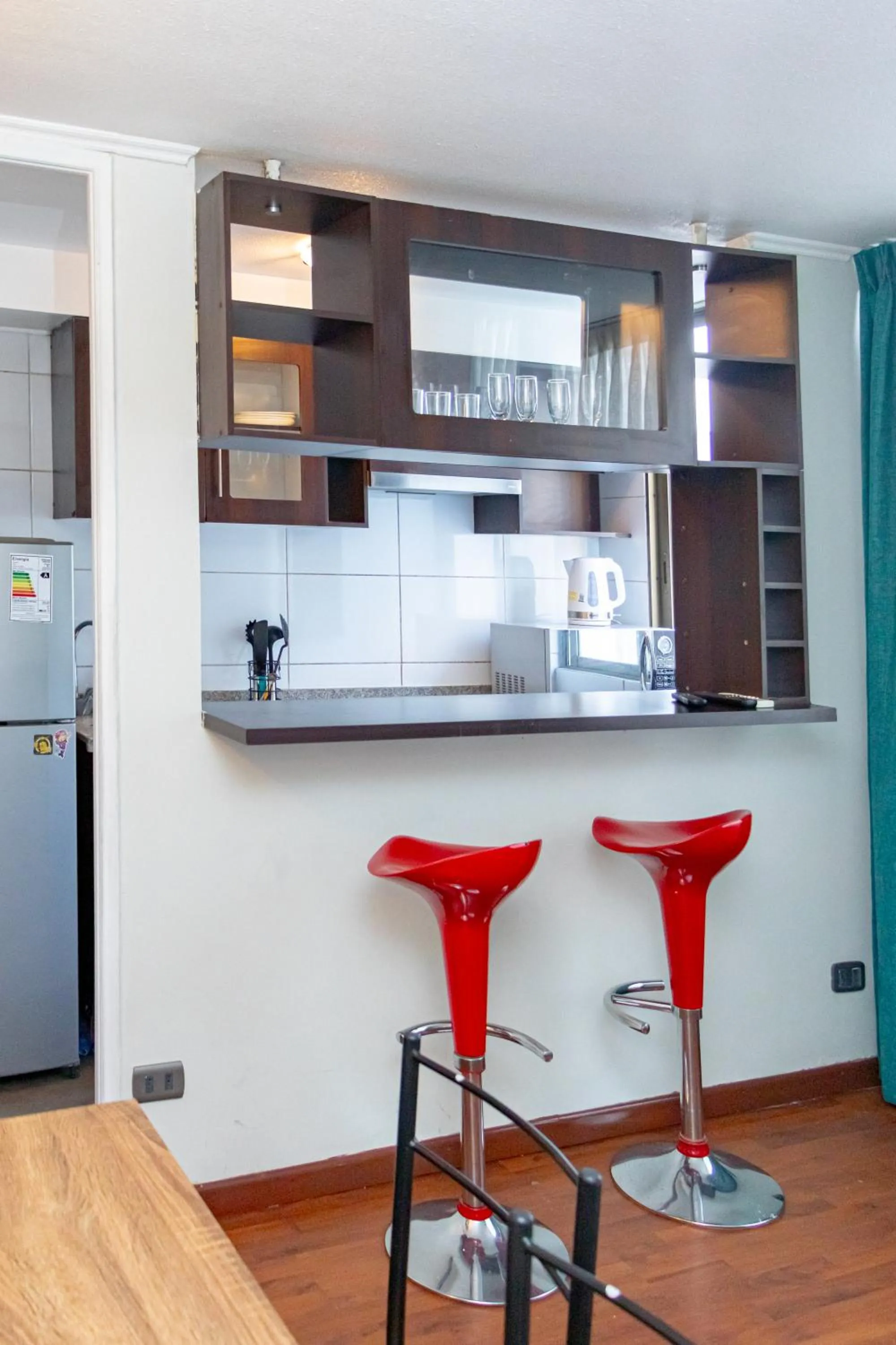 Kitchen or kitchenette in Departamentos Amoblados Torre Tagle