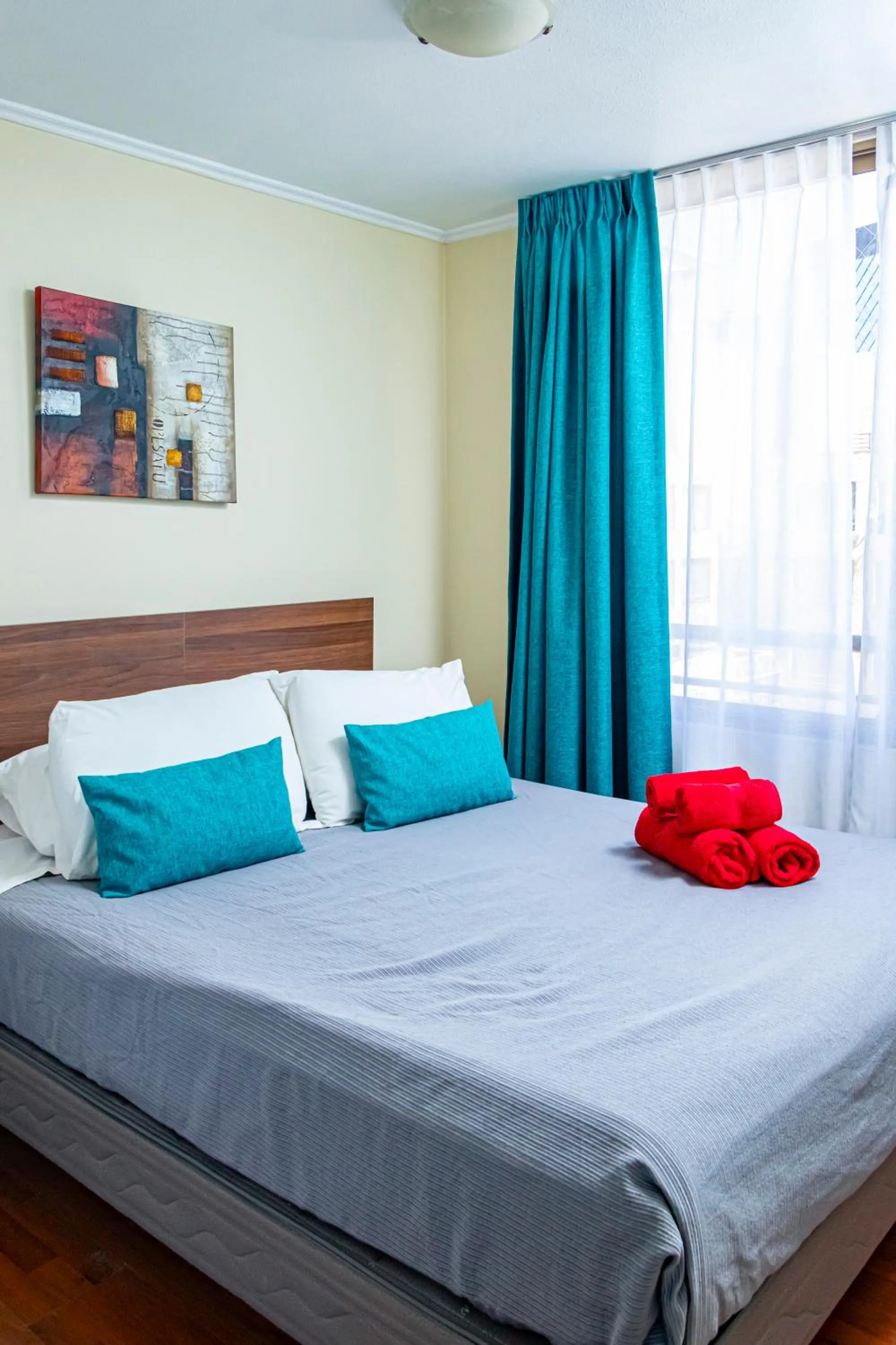 Photo of the whole room, Bed in Departamentos Amoblados Torre Tagle