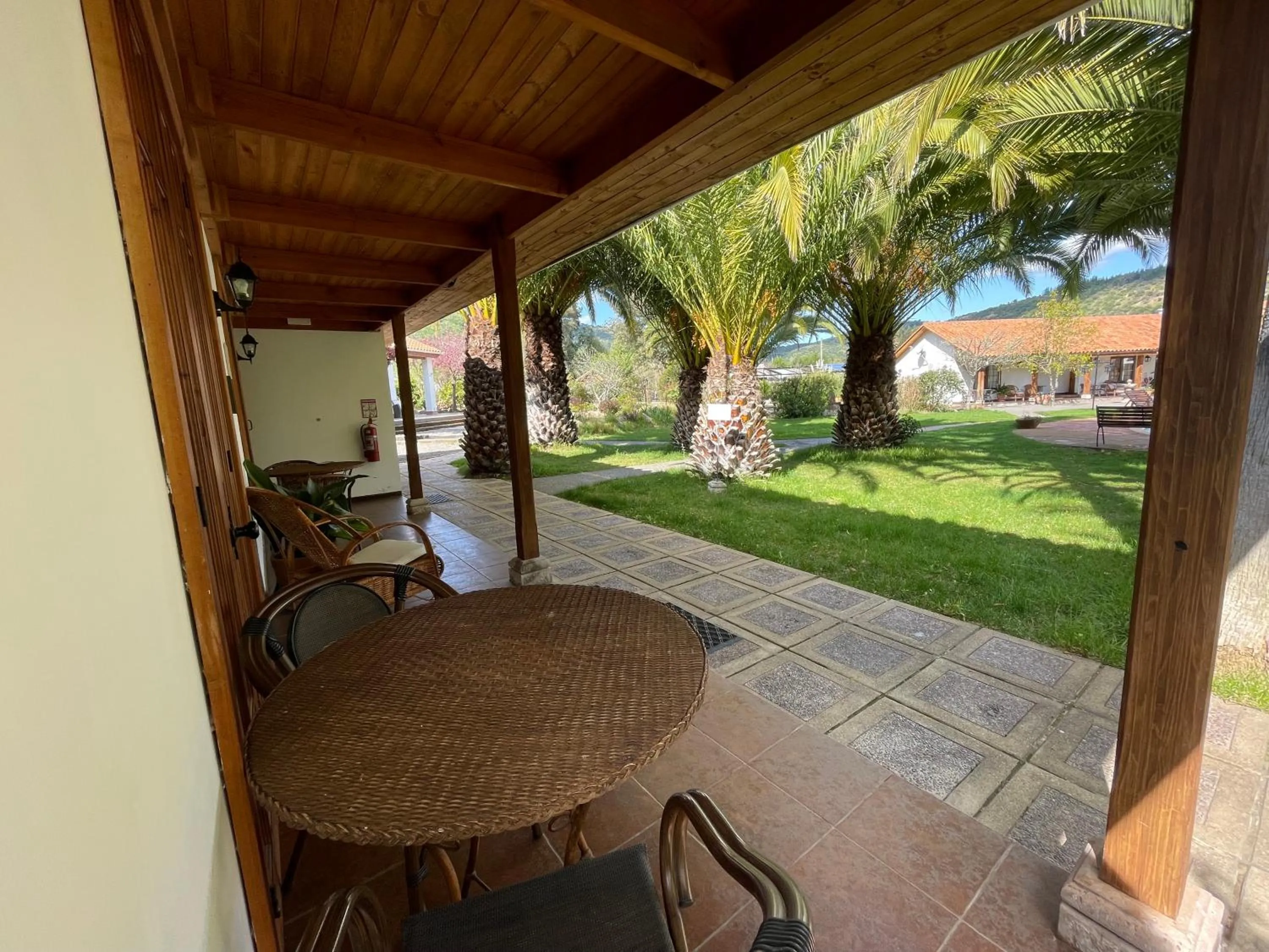 Patio in Hotel Boutique Solaz Bella Vista de Colchagua