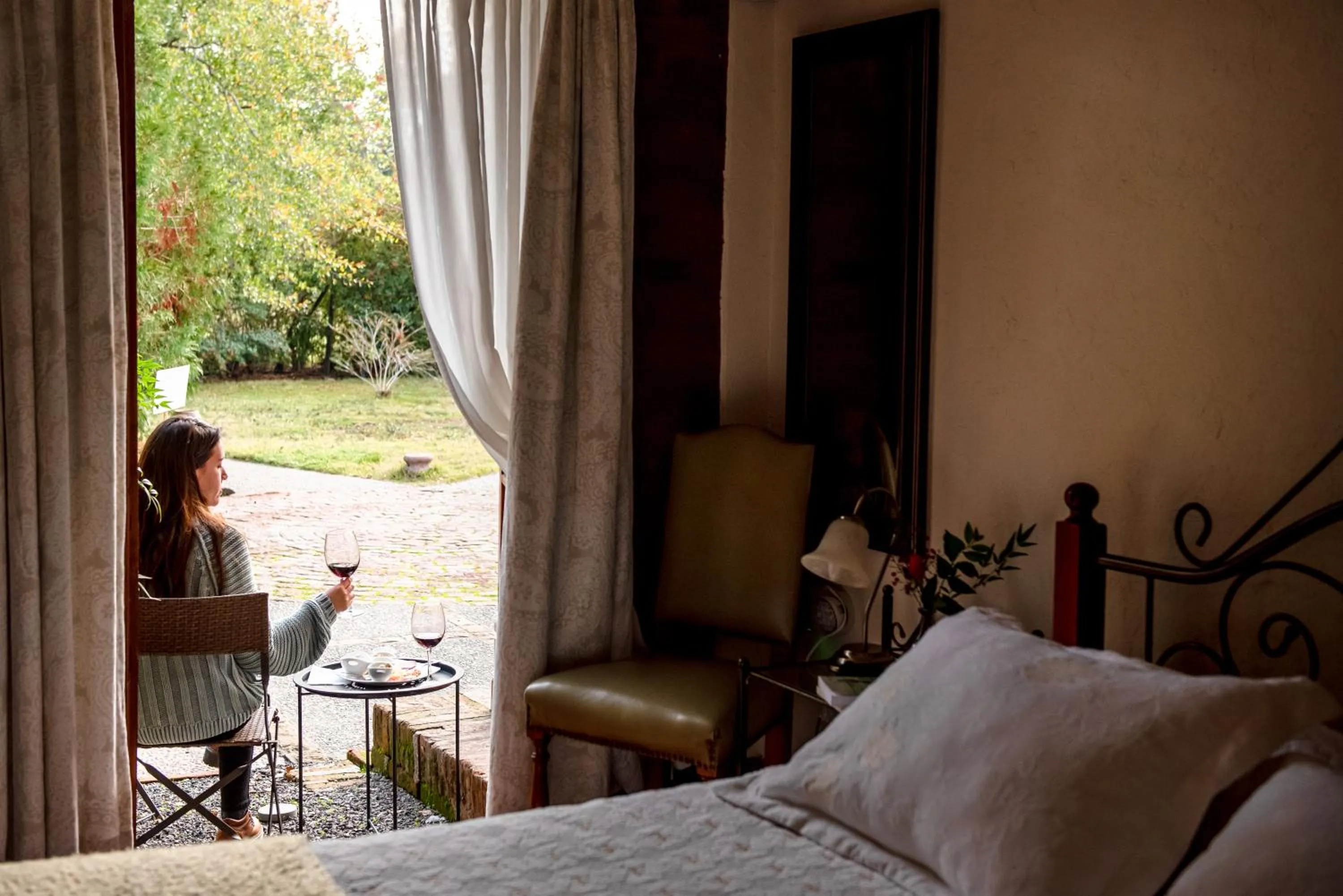 Bed in Hotel Boutique Solaz Bella Vista de Colchagua