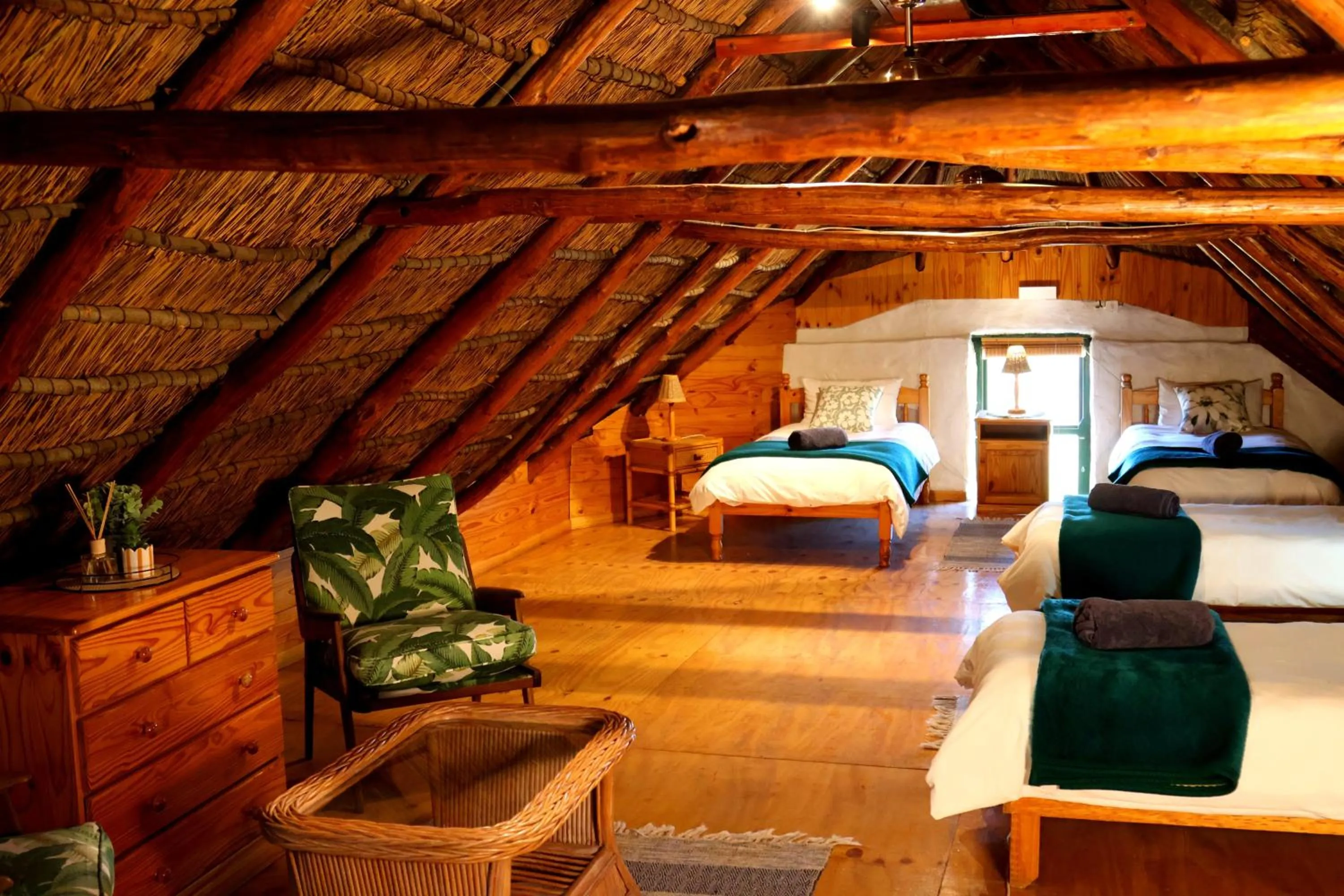 Bed in Heiveld Farm Cottages