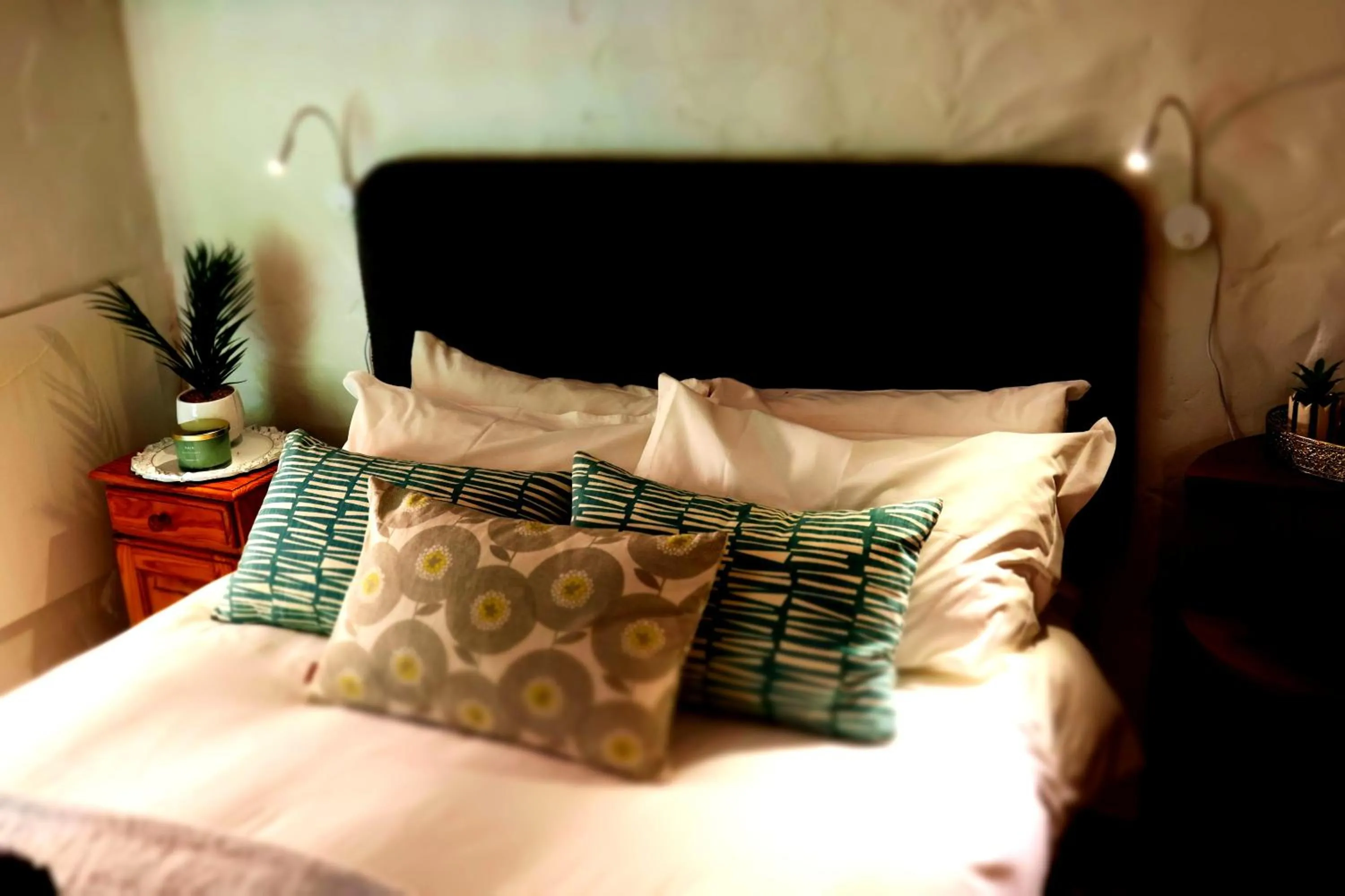 Bed in Heiveld Farm Cottages