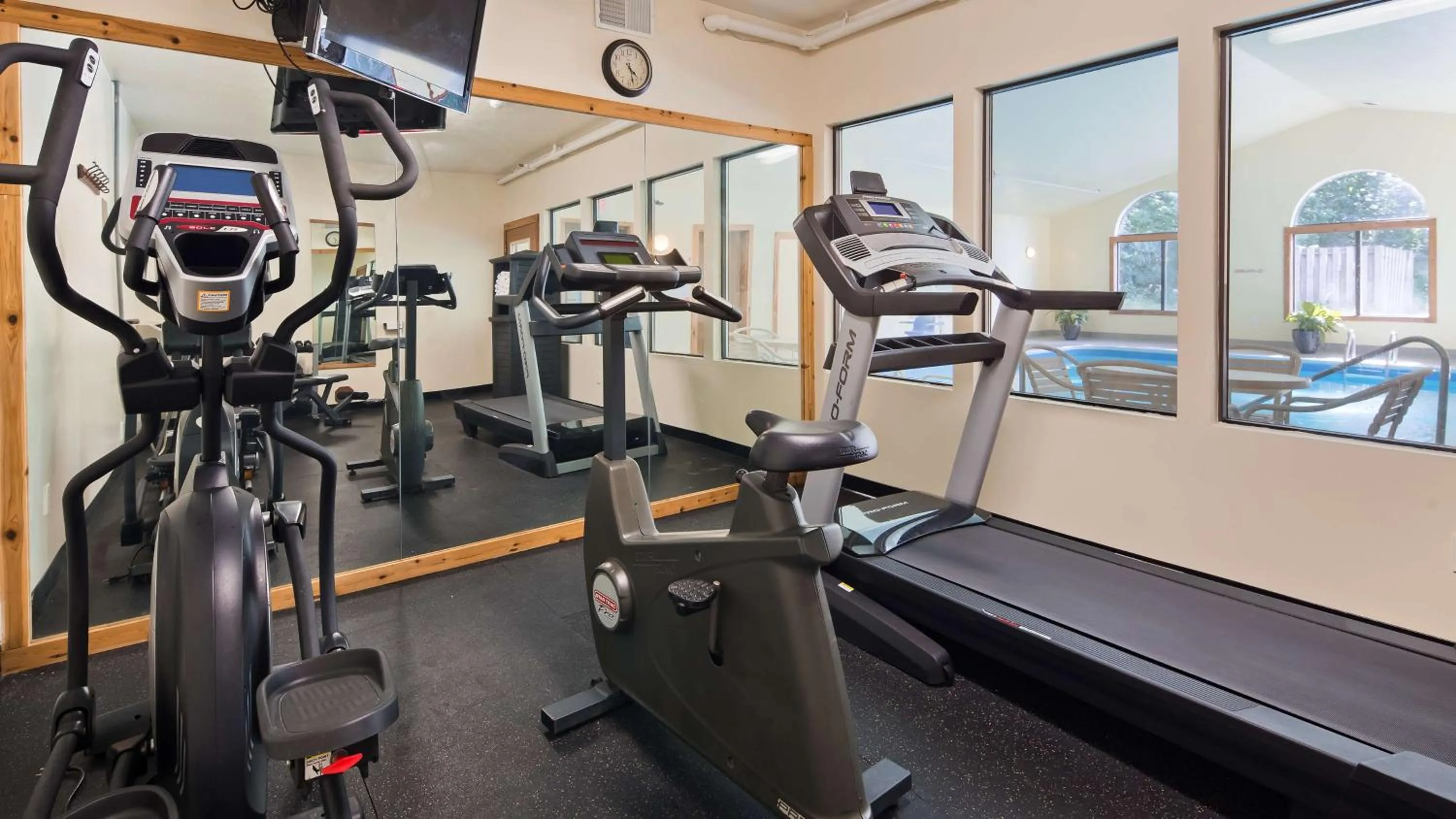 Fitness centre/facilities in Best Western Plaza Hotel Saugatuck
