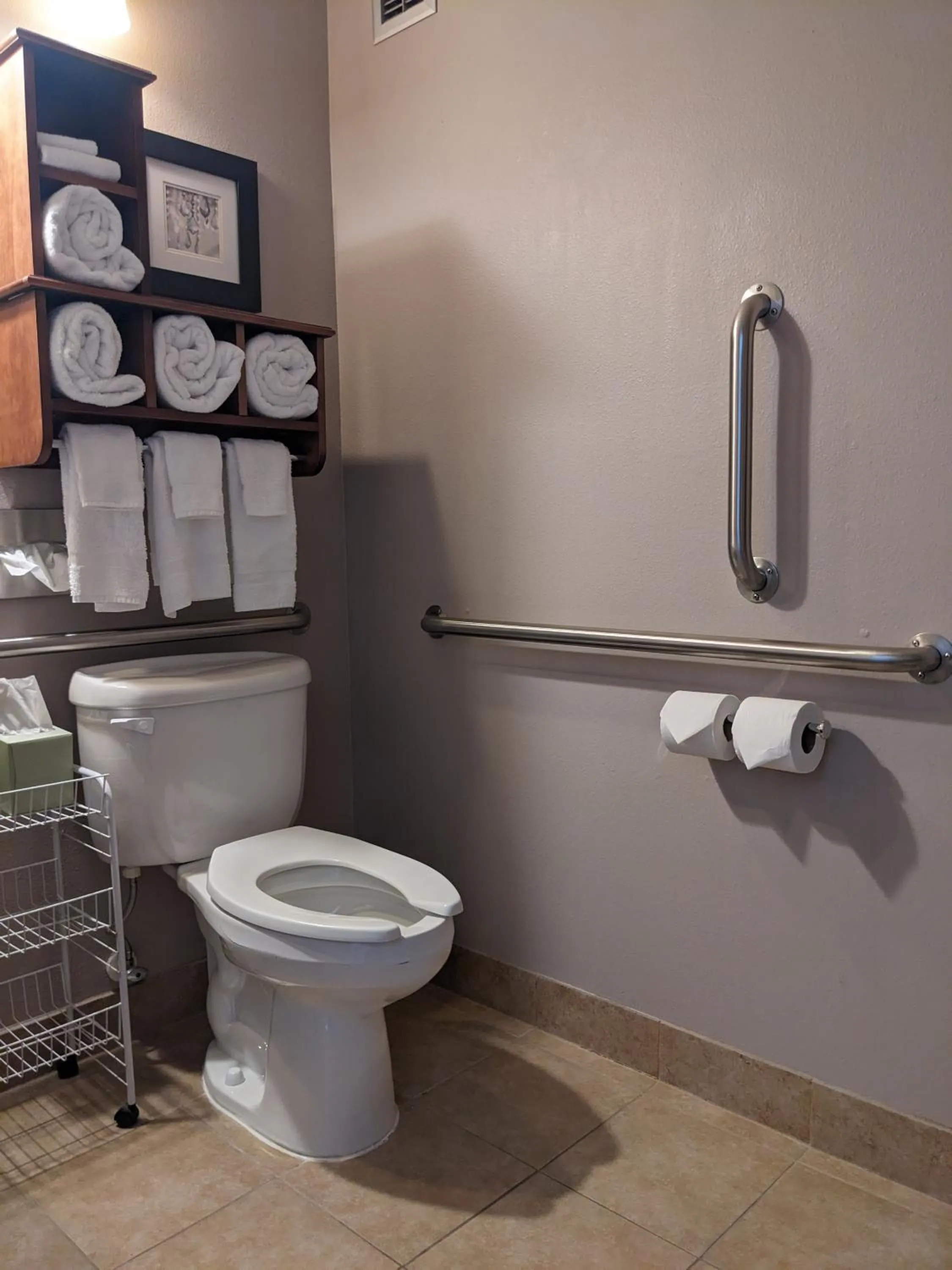 Toilet in GrandStay Residential Suites Hotel