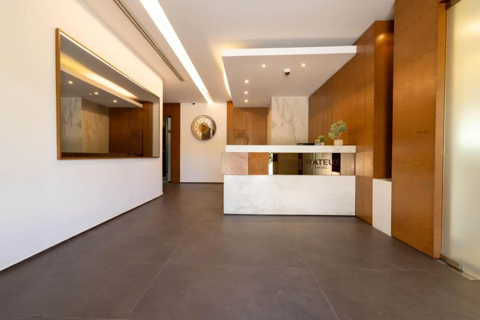 Lobby or reception in Mateus Hotel