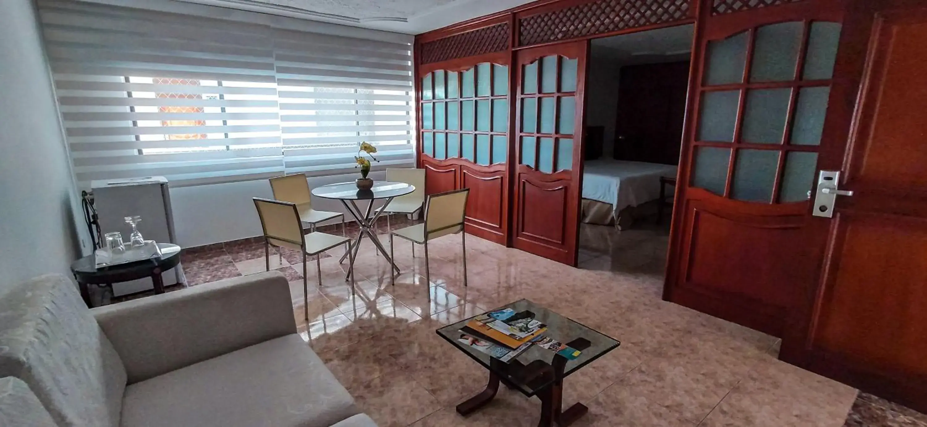 Seating area in Hotel Sicarare Seating area in Hotel Sicarare