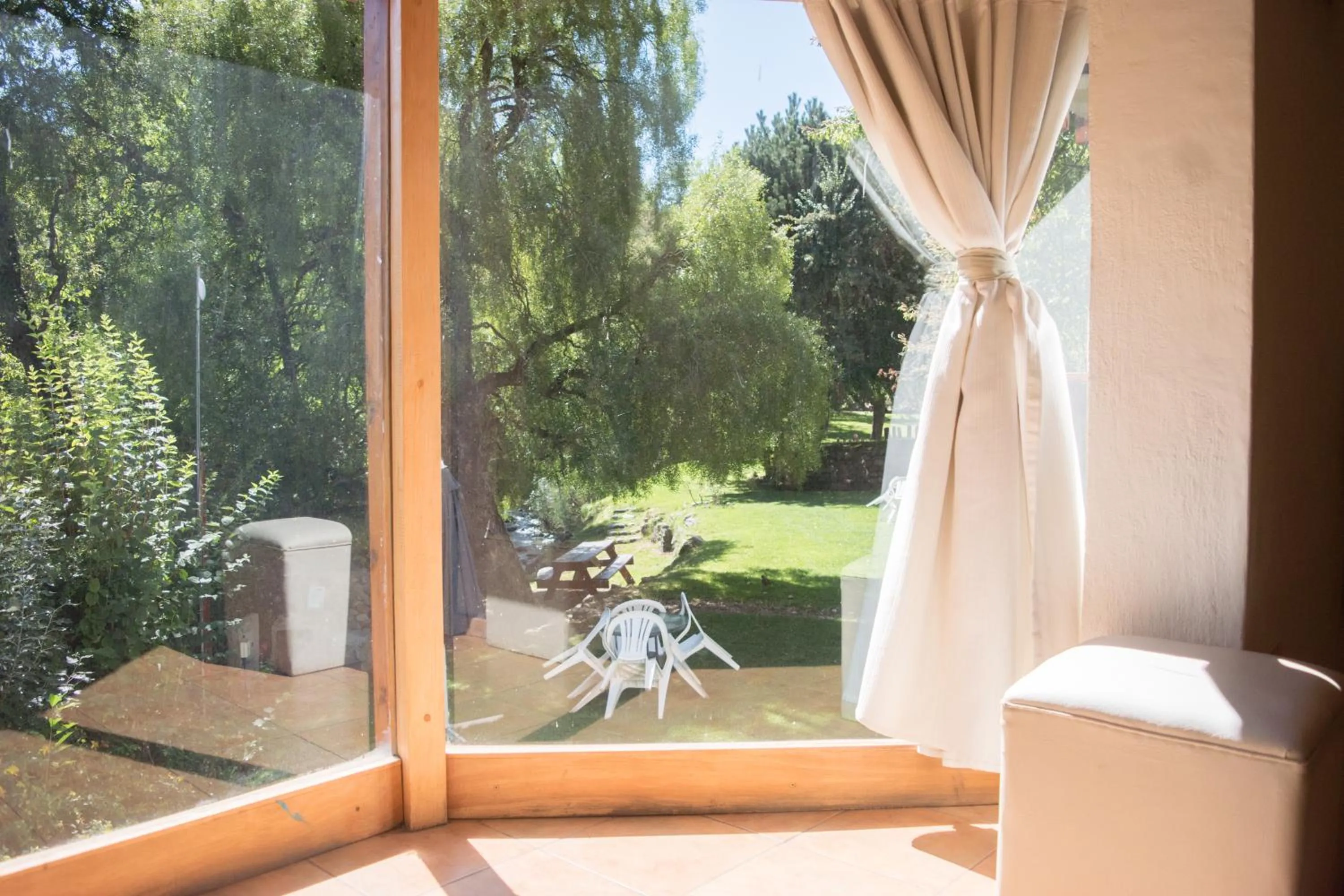 Garden in Cabañas Rucaleufu